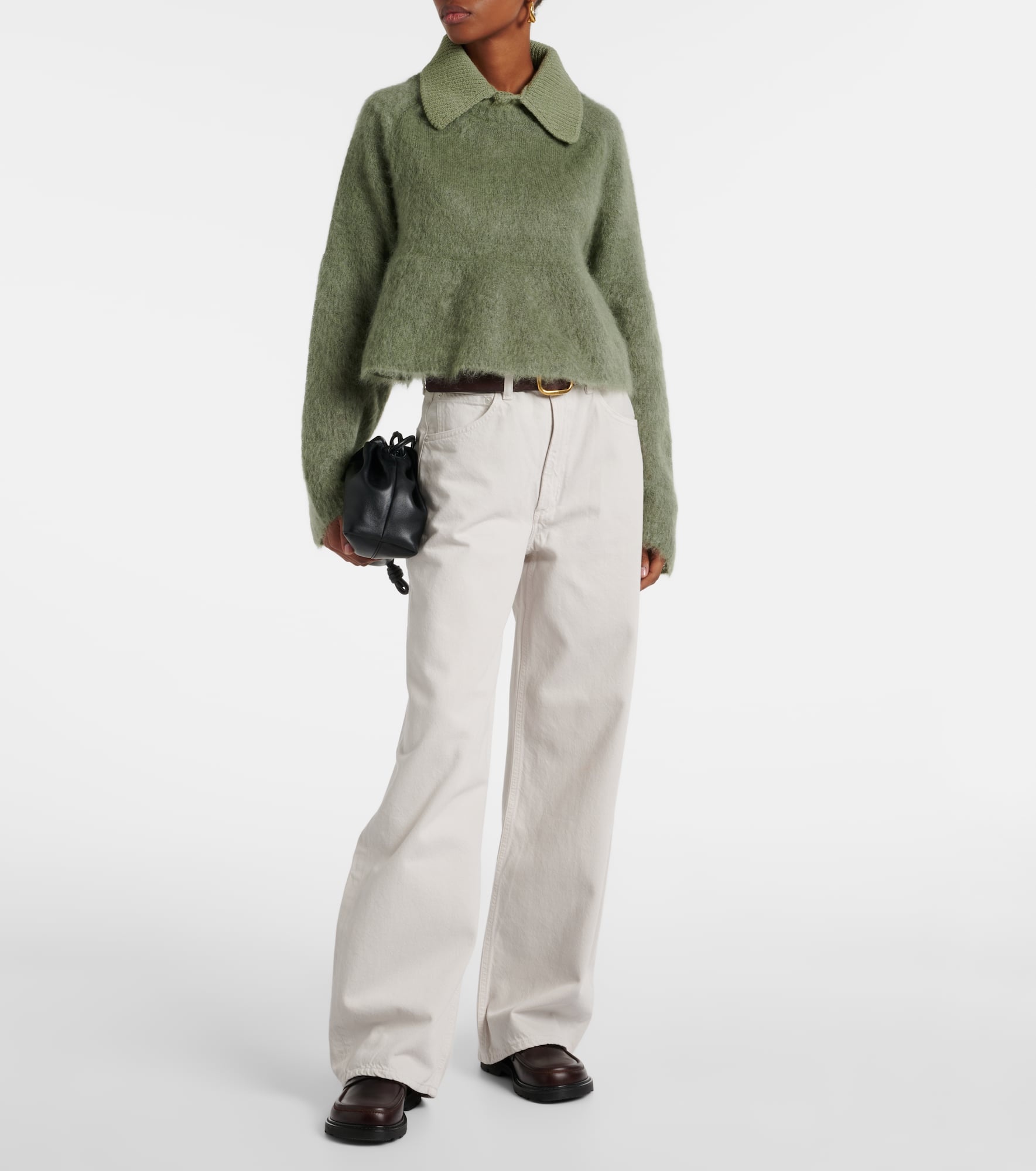 Low Curve mid-rise wide-leg jeans - 2