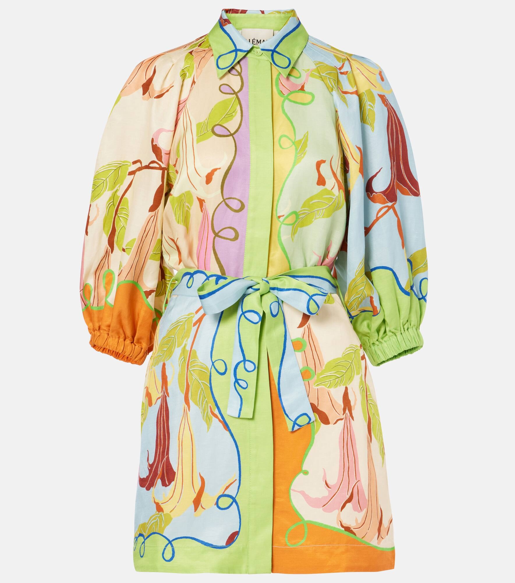 Rafaela printed minidress - 1