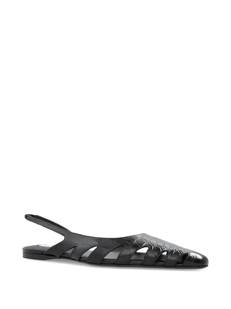 Alaïa cut-out slingback pumps outlook
