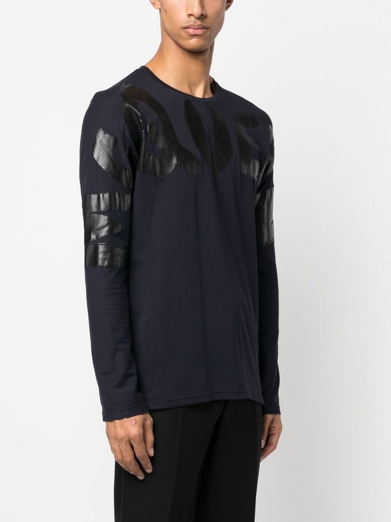cotton logo-print T-shirt - 3