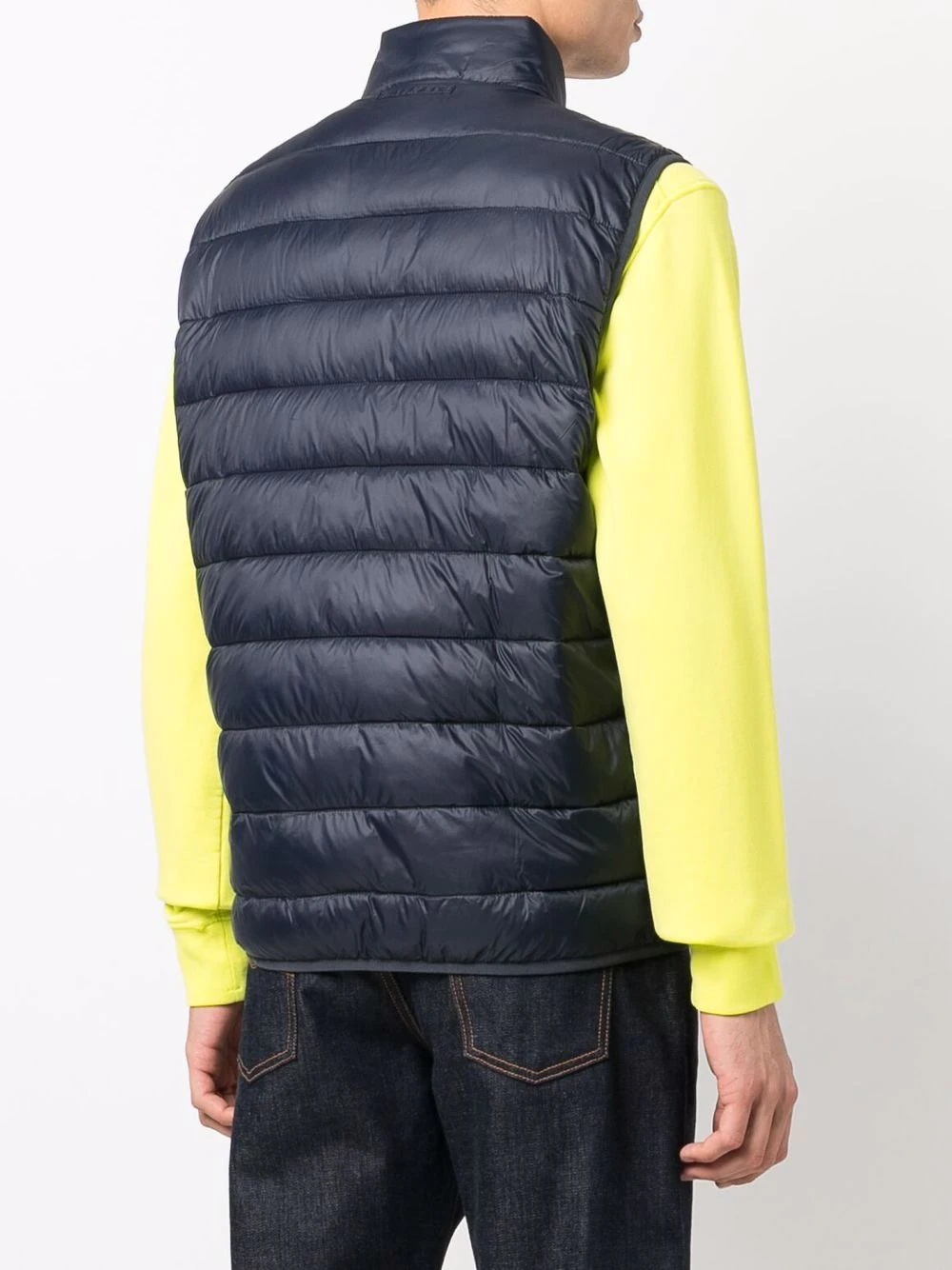 logo puffer gilet - 4