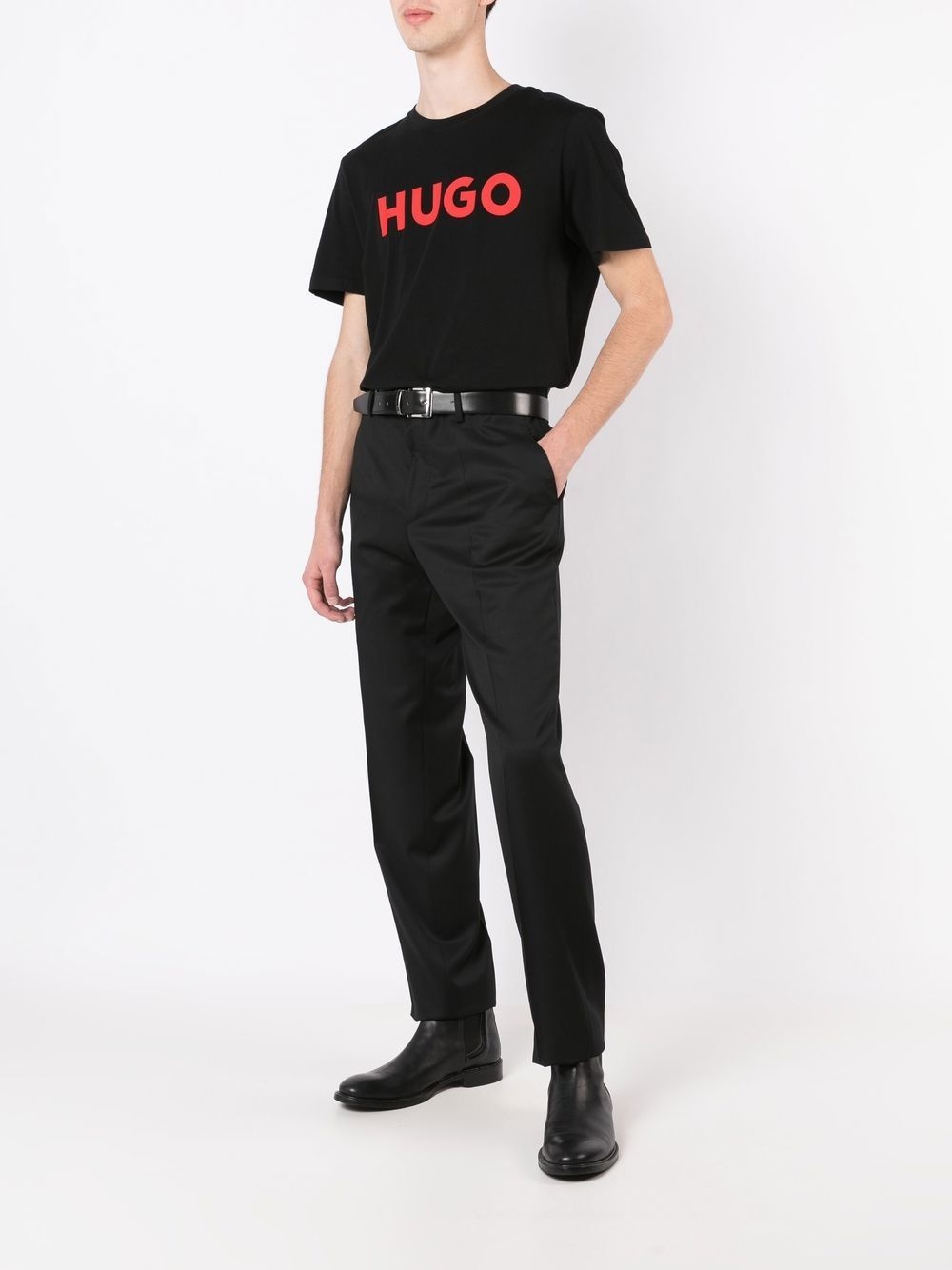 logo-print short-sleeve T-shirt - 2