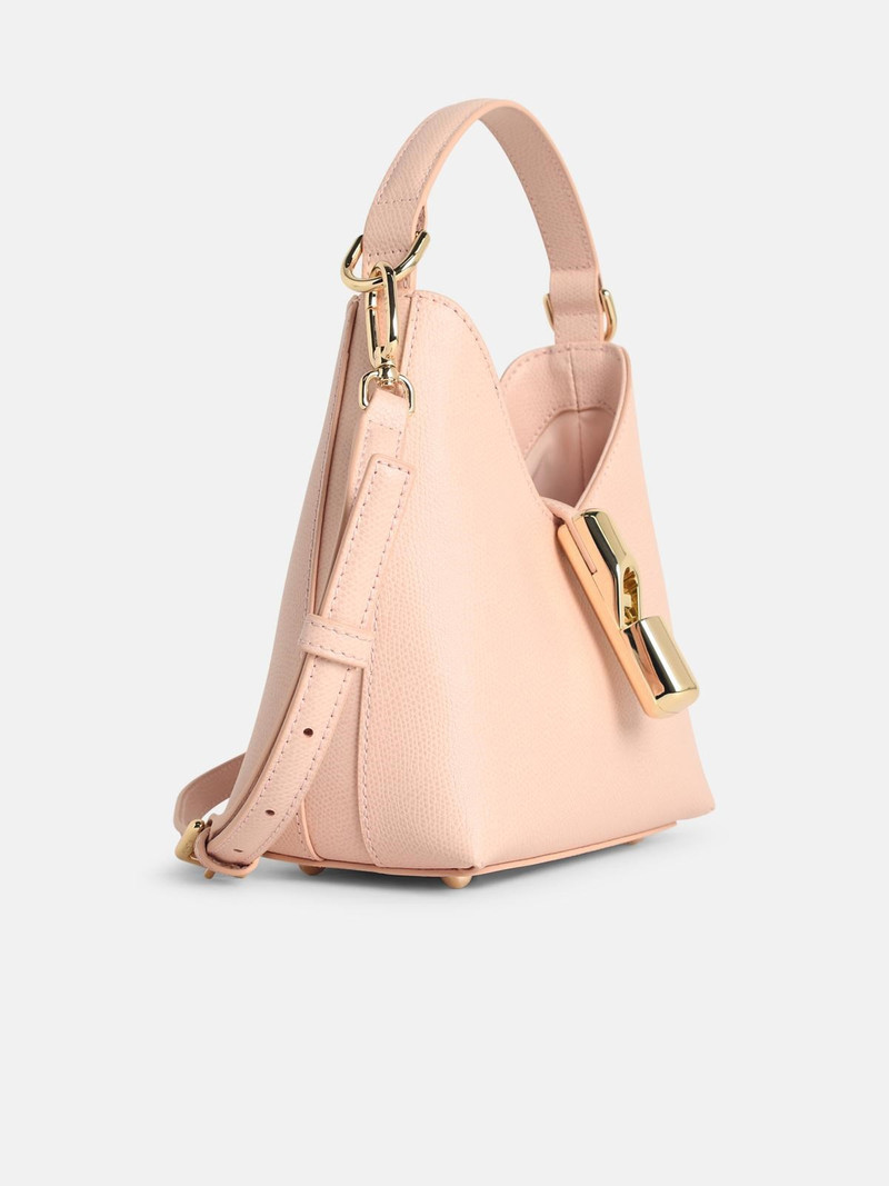 FURLA 'HOBO IRIDE' MINI BAG IN PINK LEATHER outlook