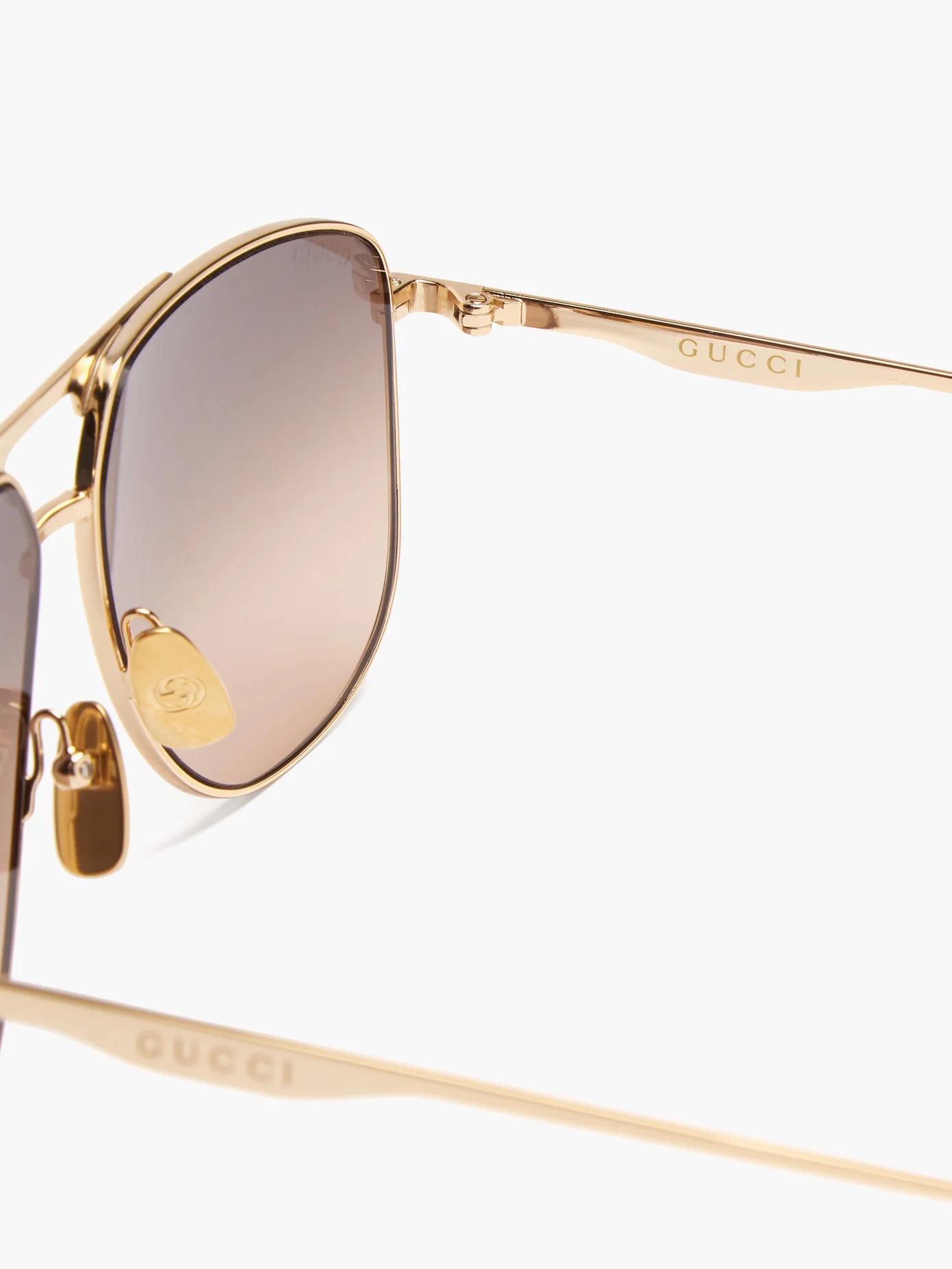 Aviator metal sunglasses - 4