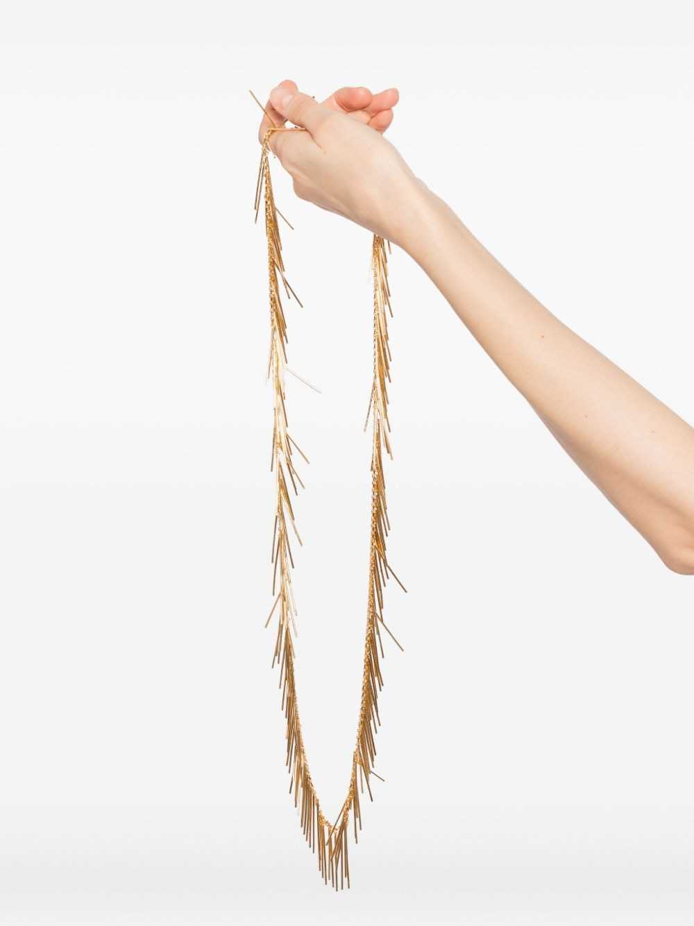 needle-detail necklace - 2