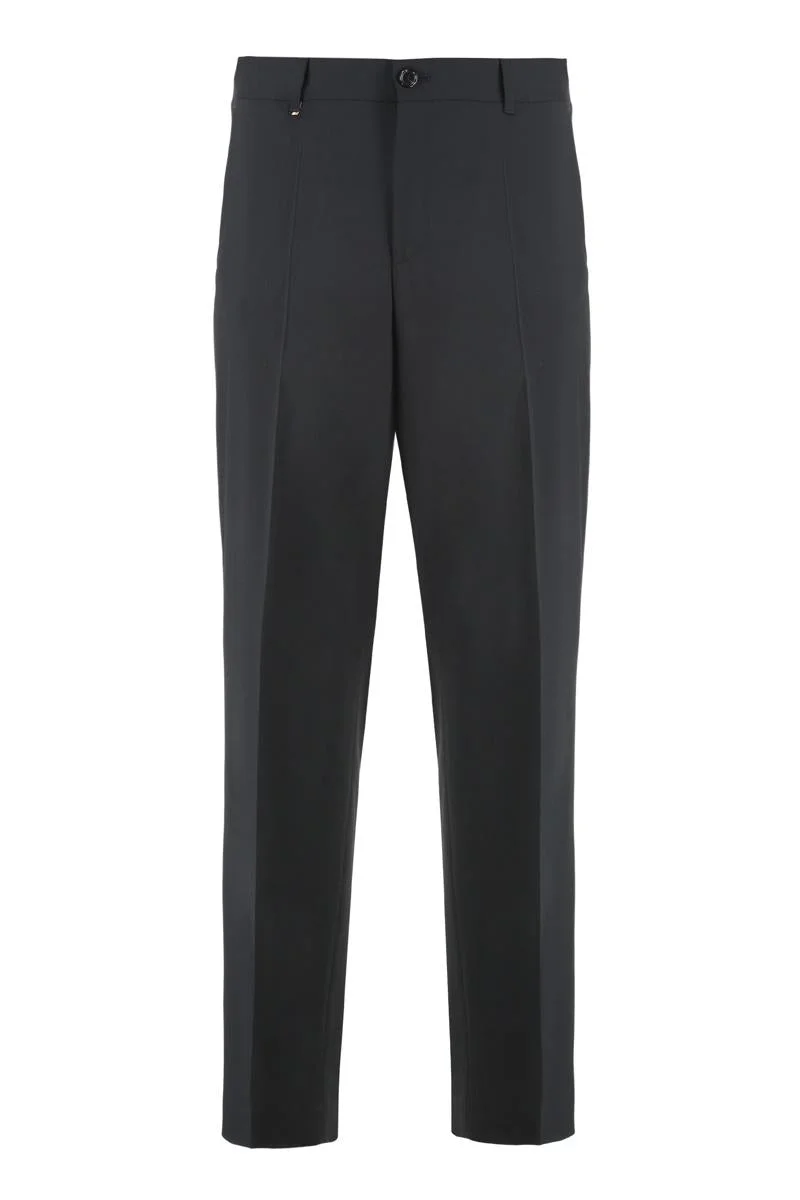 Boss Wool Blend Trousers - 1