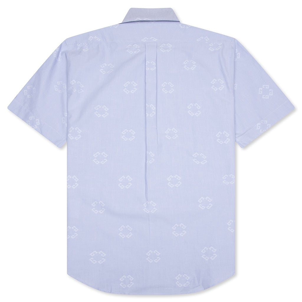 MONOGRAM 72 JACQUARD SHIRT - BABY BLUE - 2