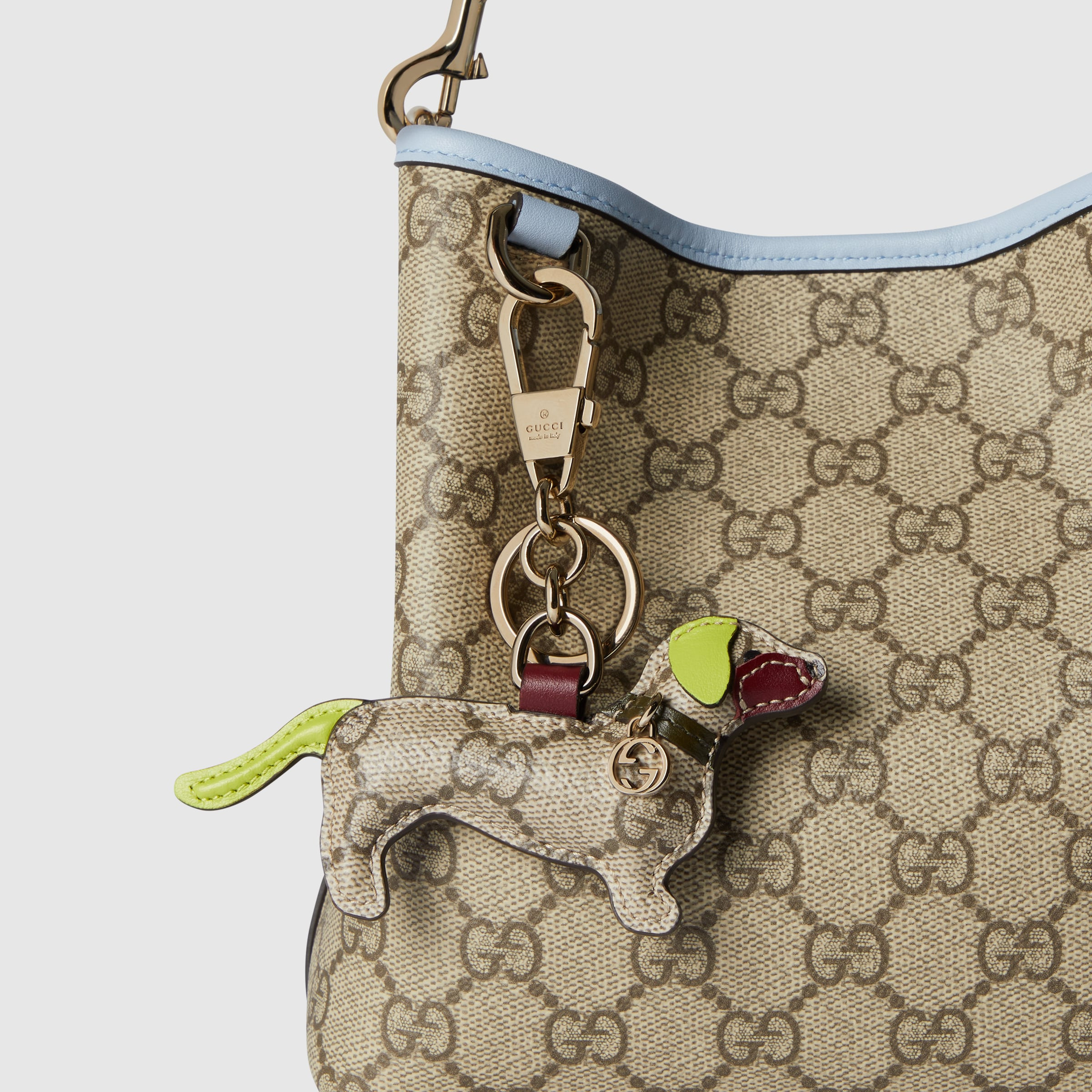 Dog-shaped bag charm - 5