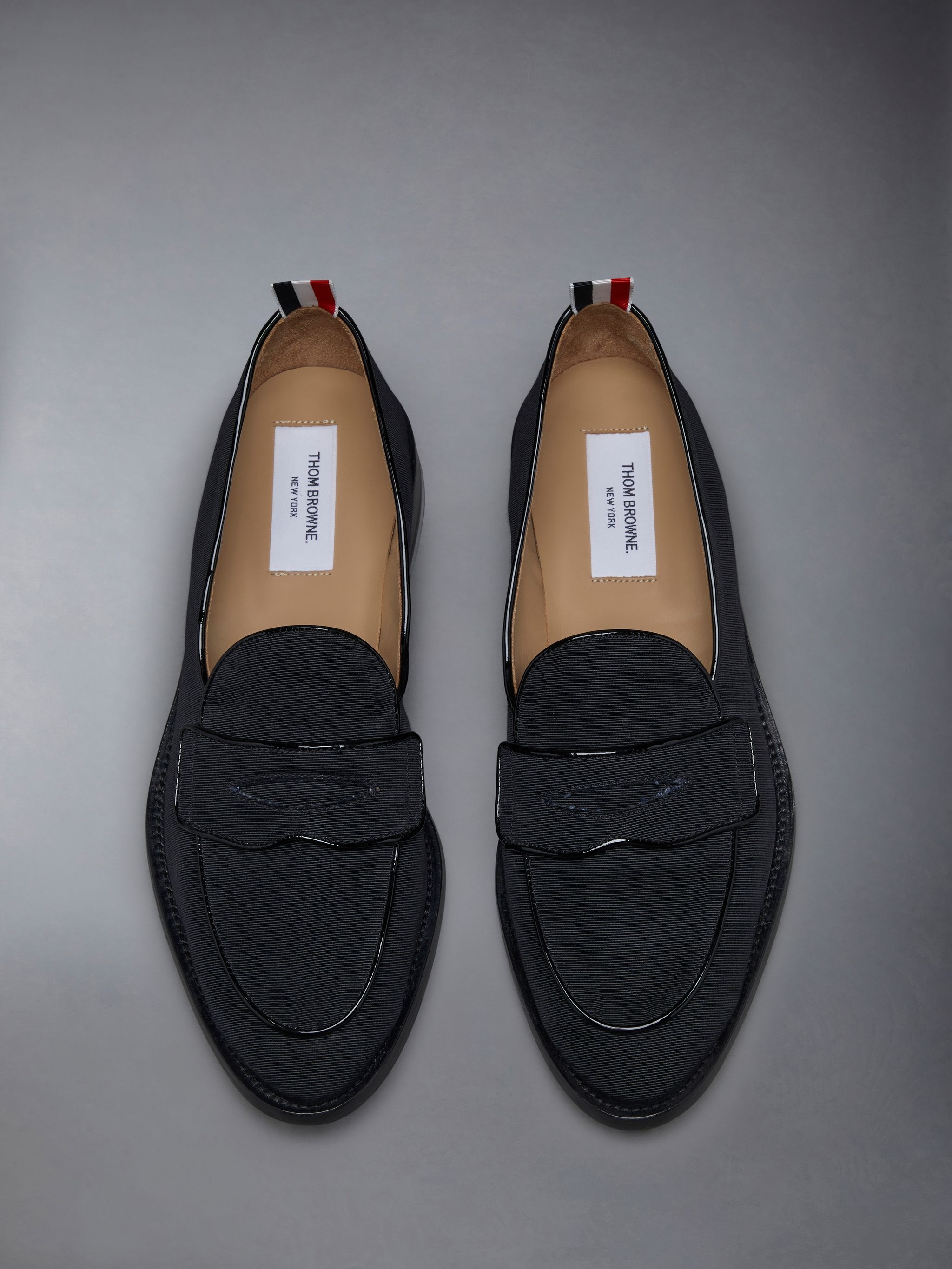 Grosgrain Flexible Leather Sole Varsity Penny Loafer - 4