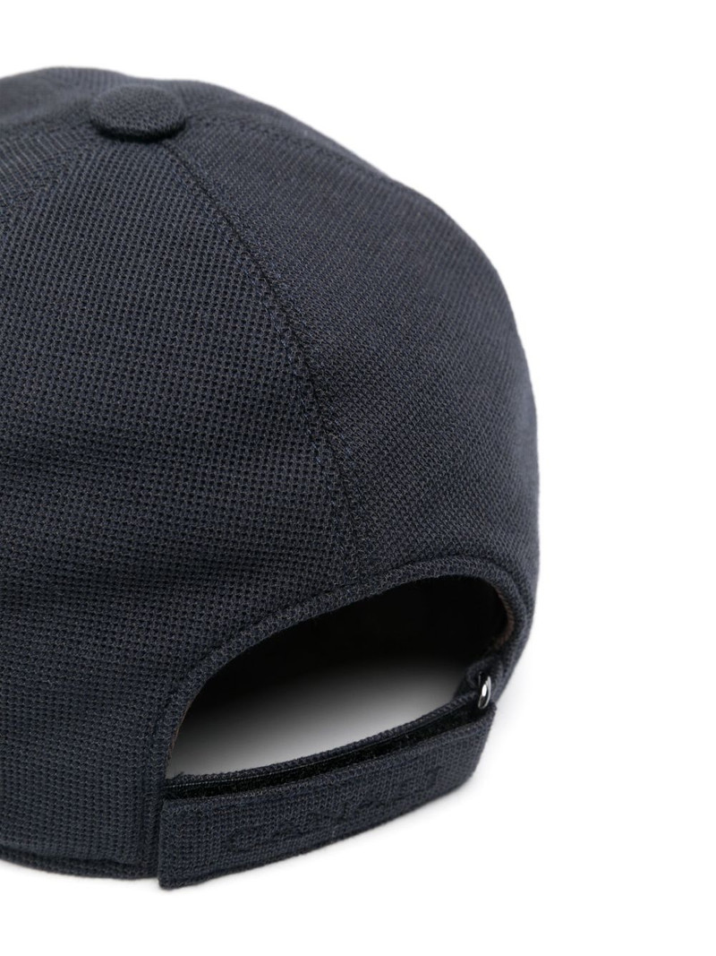 Canali embroidered-logo cap outlook