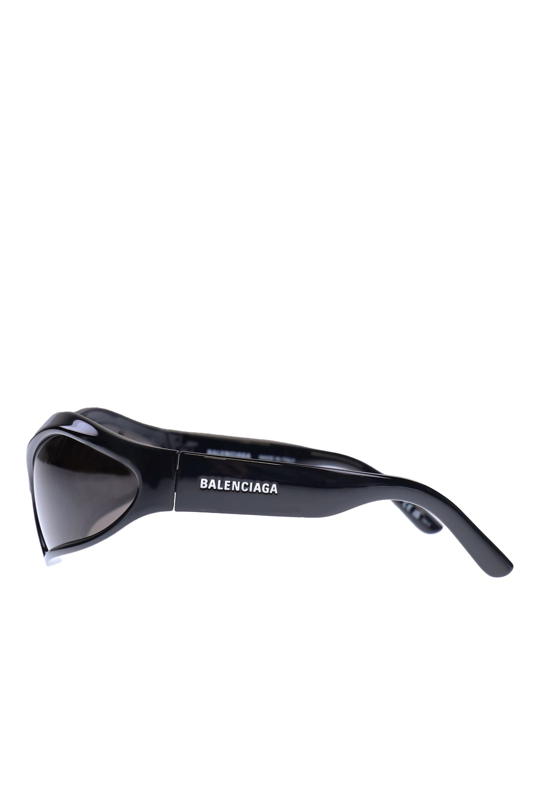 BALENCIAGA FENNEC OVAL サングラス ブラック Balenciaga Eyewear Fennec Oval Sunglasses | Black | FARFETCH