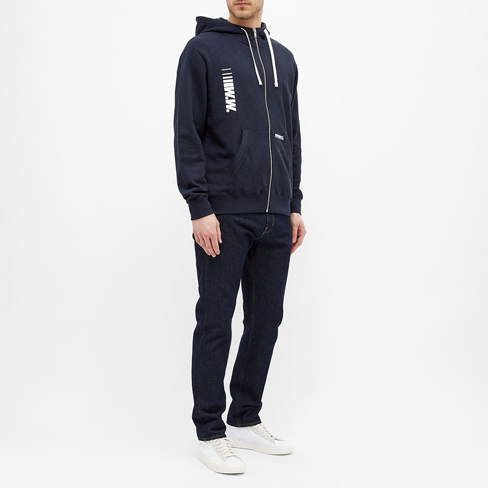 Wood Wood Danny Logo Zip Hoody - 5