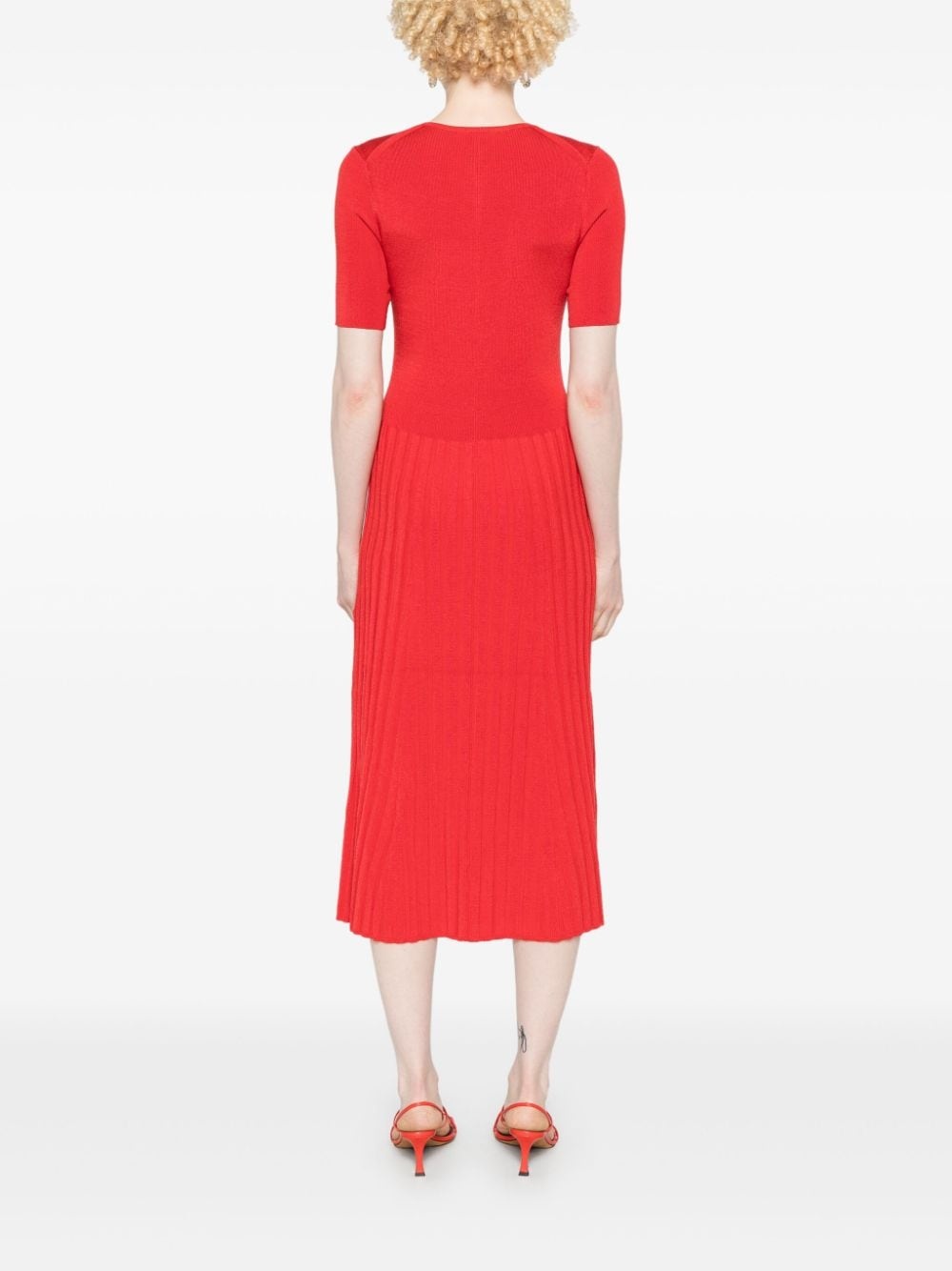 knitted midi dress - 4
