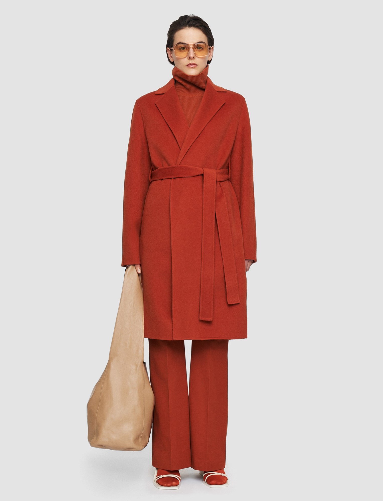 Double Face Cashmere Cenda Long Coat - 2