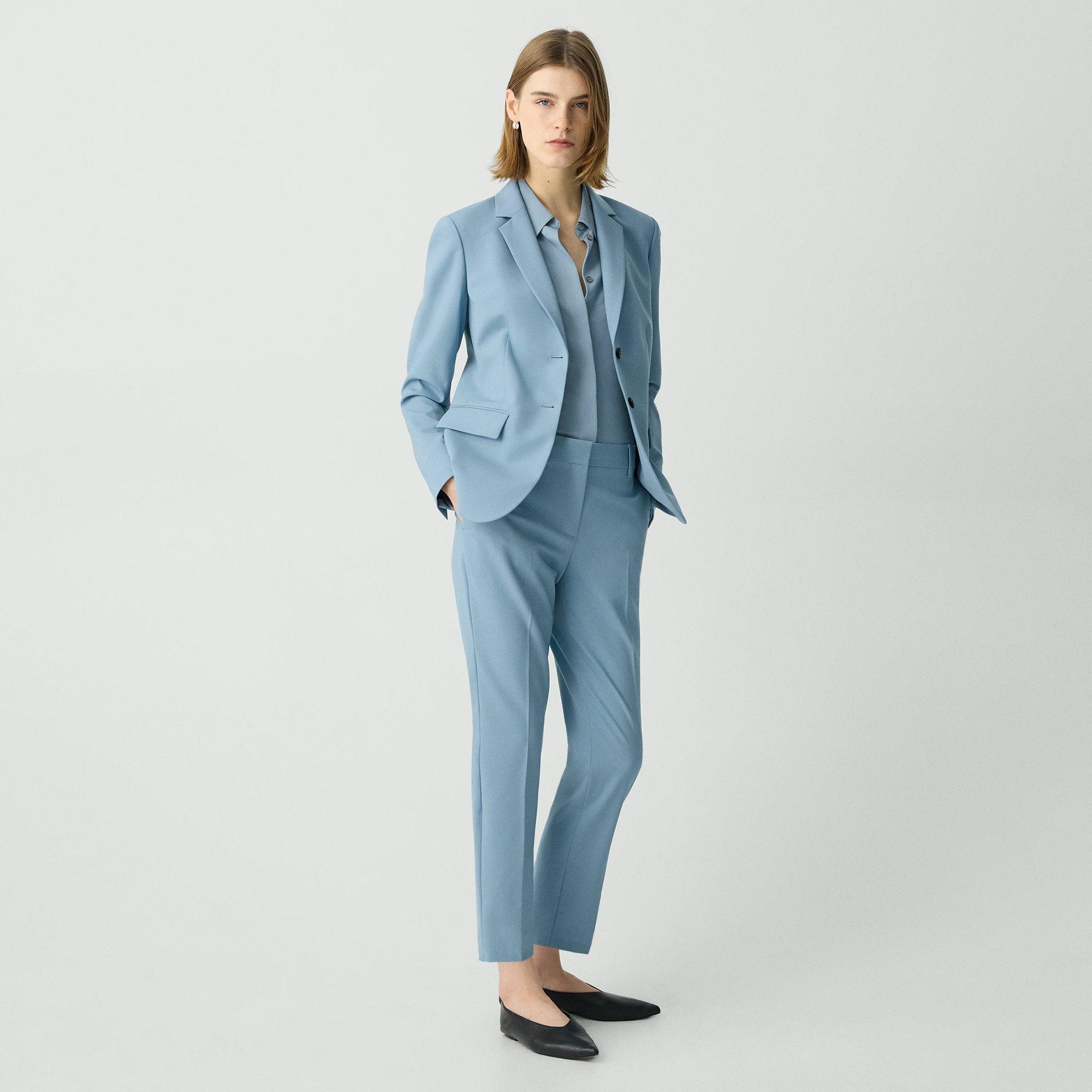 Treeca Pant in Good Wool - 3