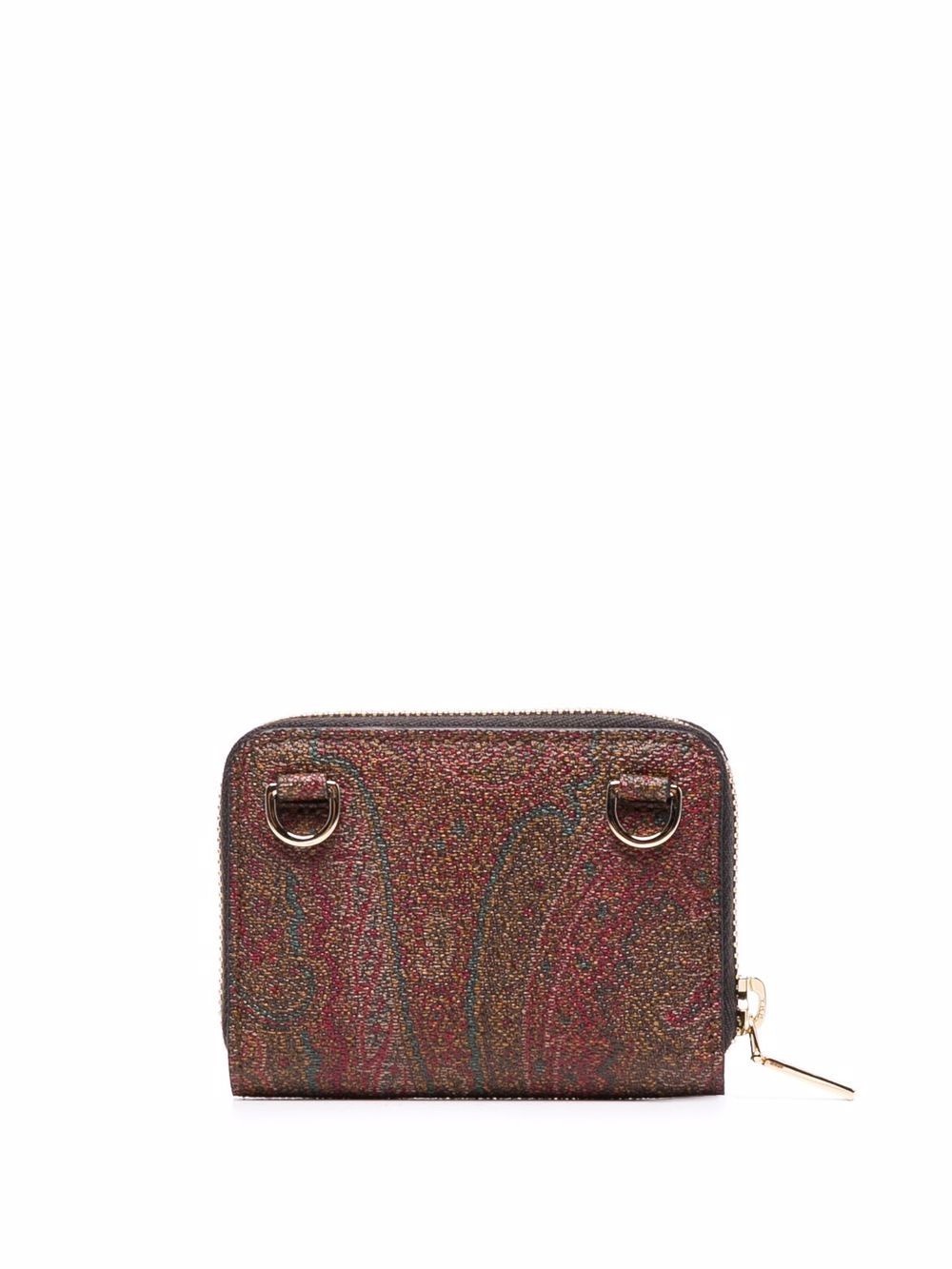 paisley-print coin purse - 2