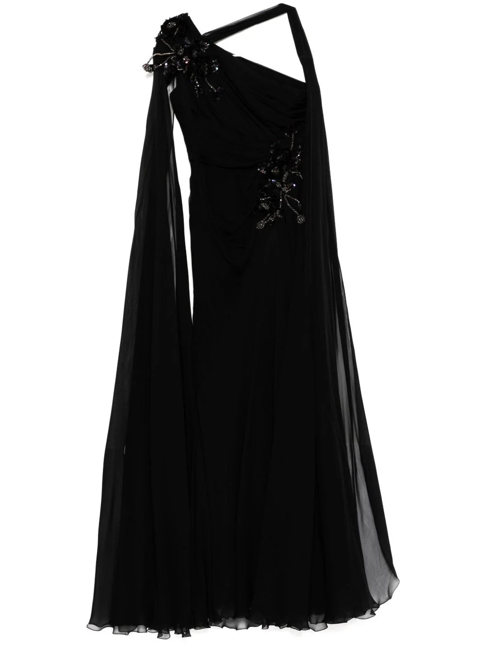chiffon gown - 1