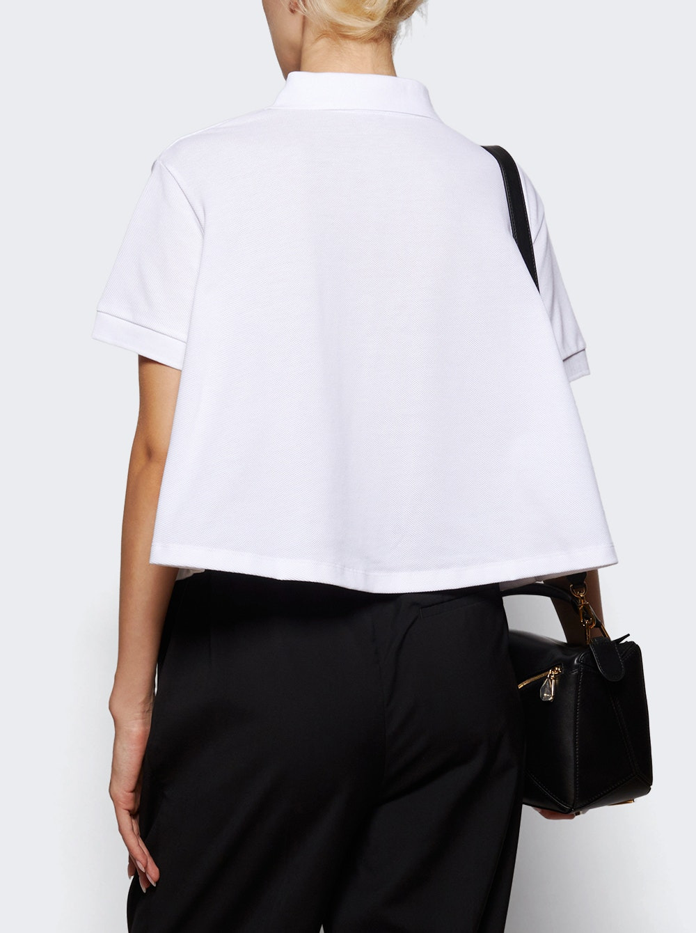Trapeze Polo Shirt White - 4