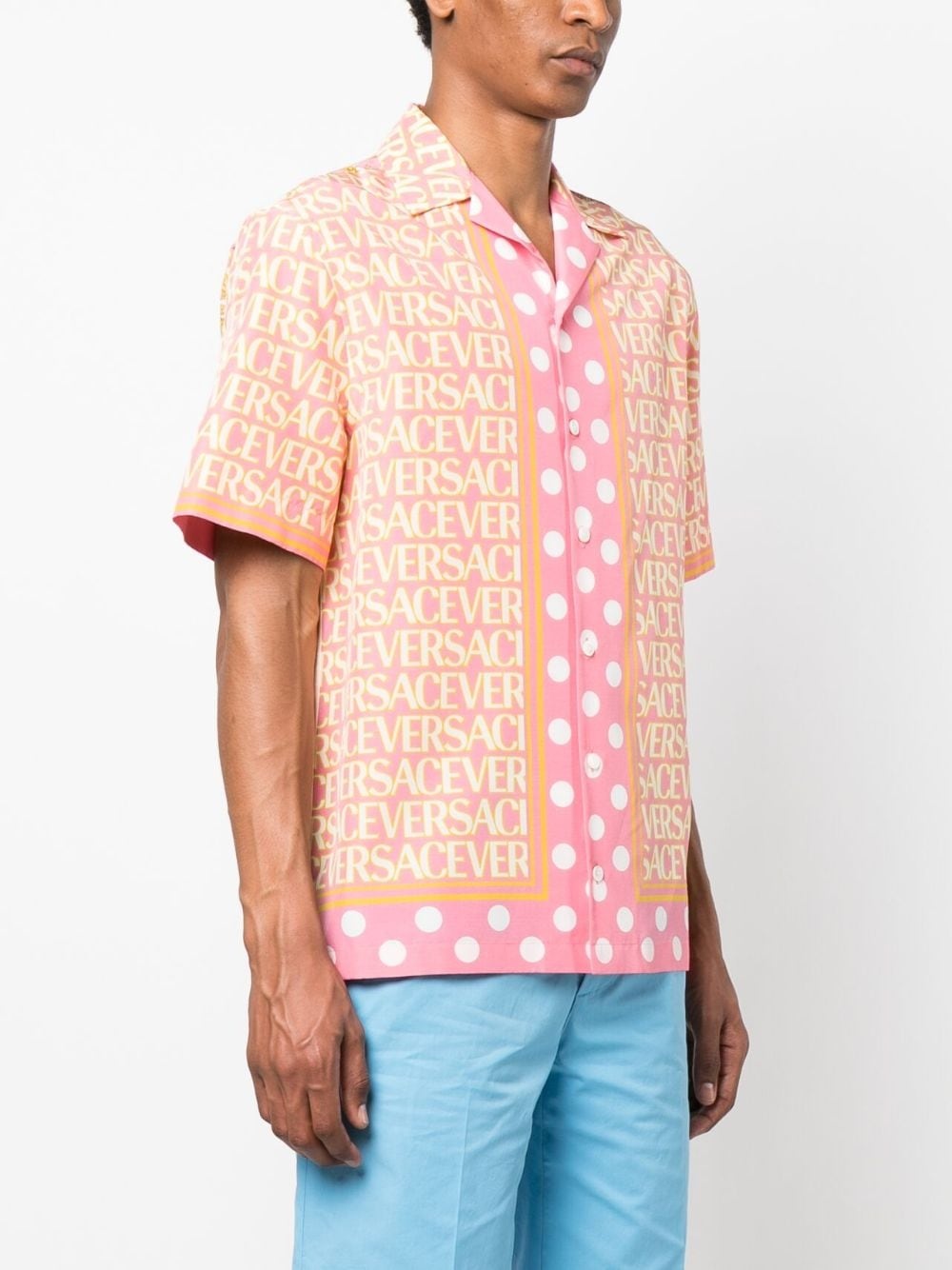 Versace Allover-print shirt - 3