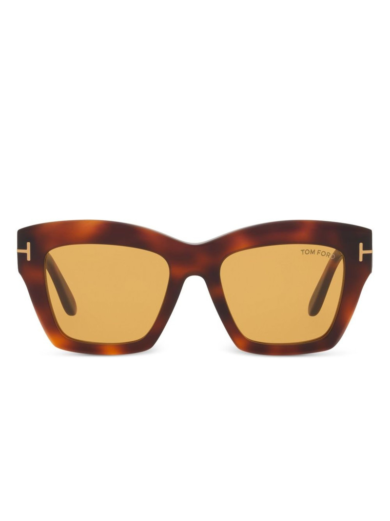 oversize-frame sunglasses 1