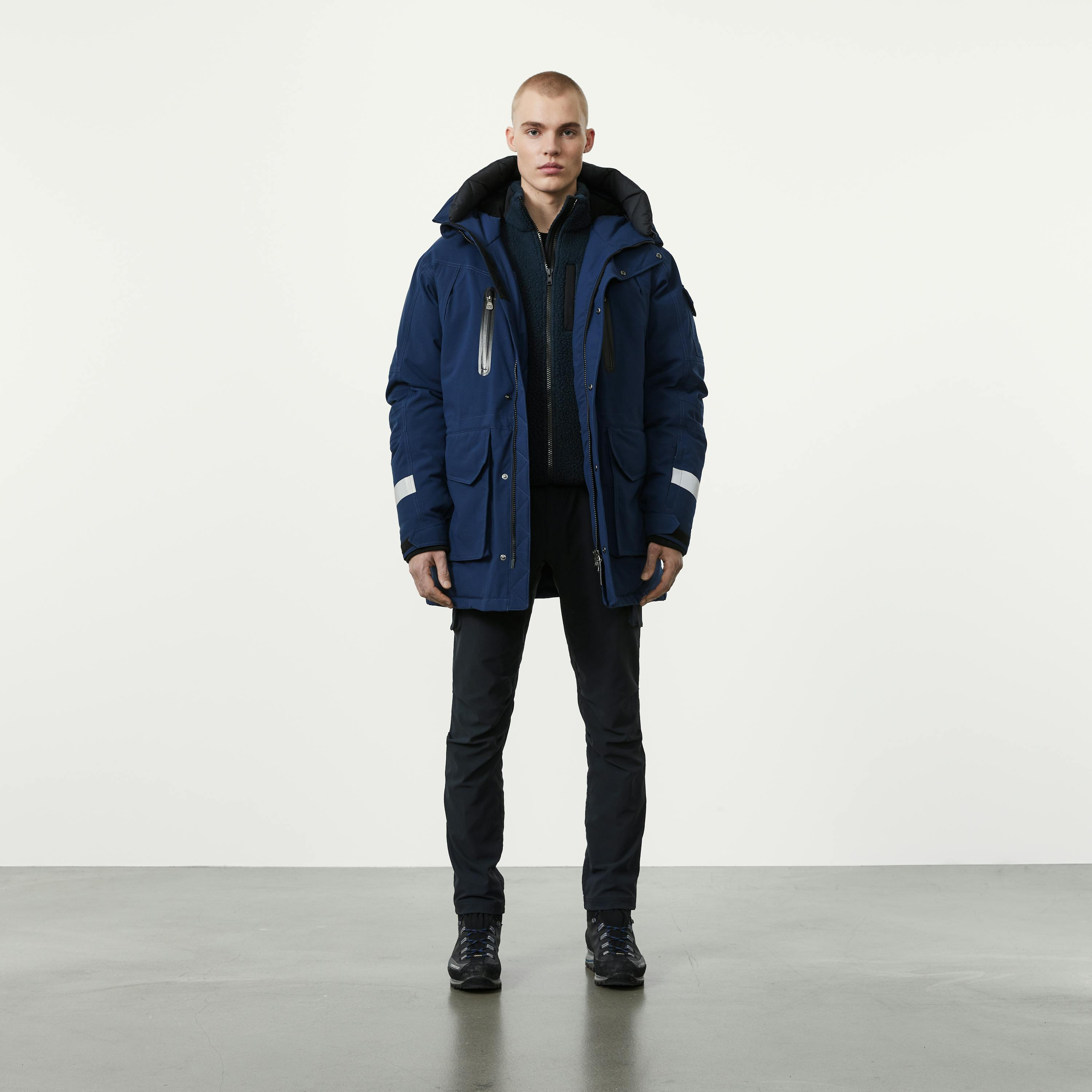 Jökla Arctic professional down parka with hood trim - 9