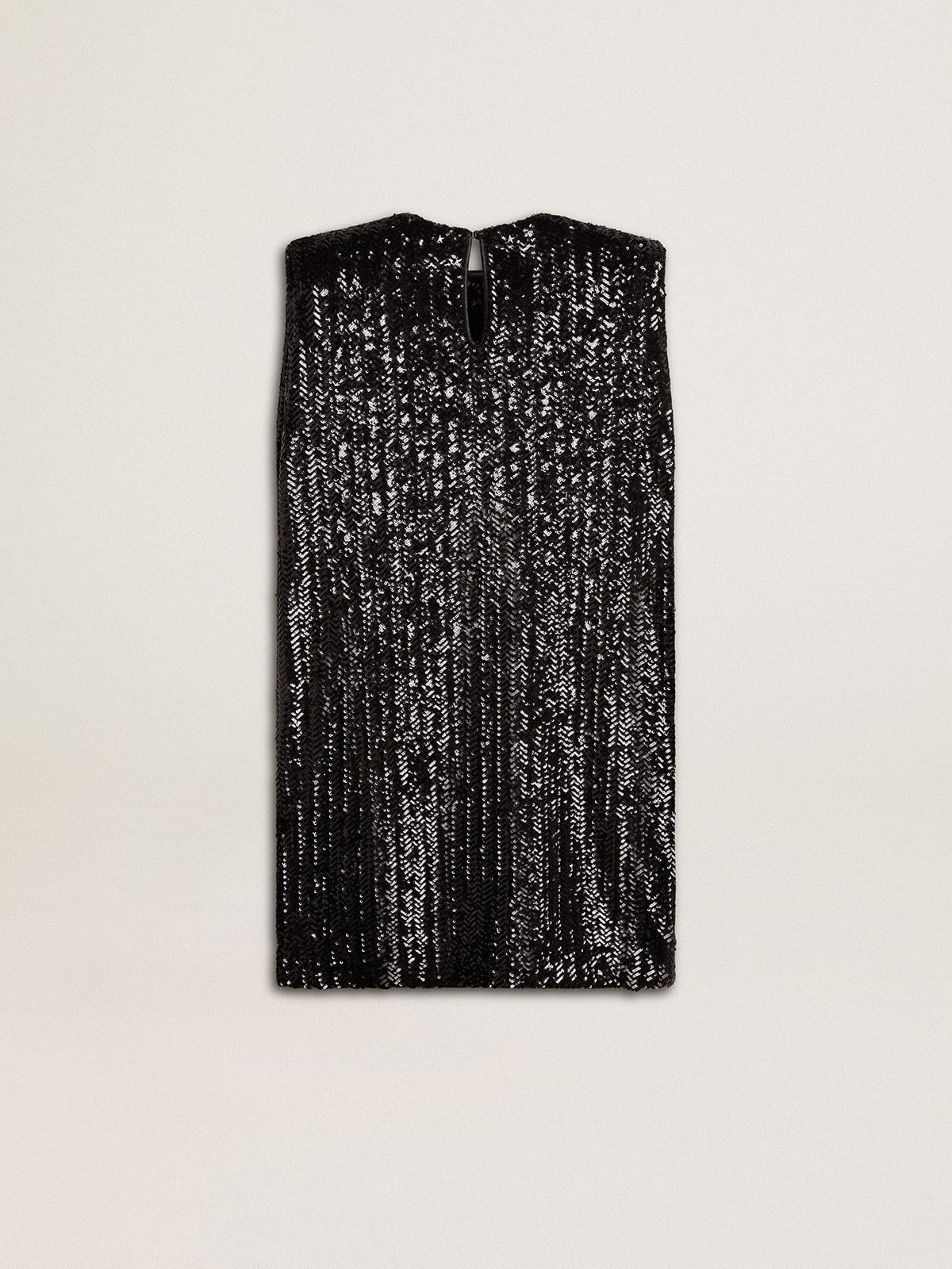 Women’s black sequin dress - 6