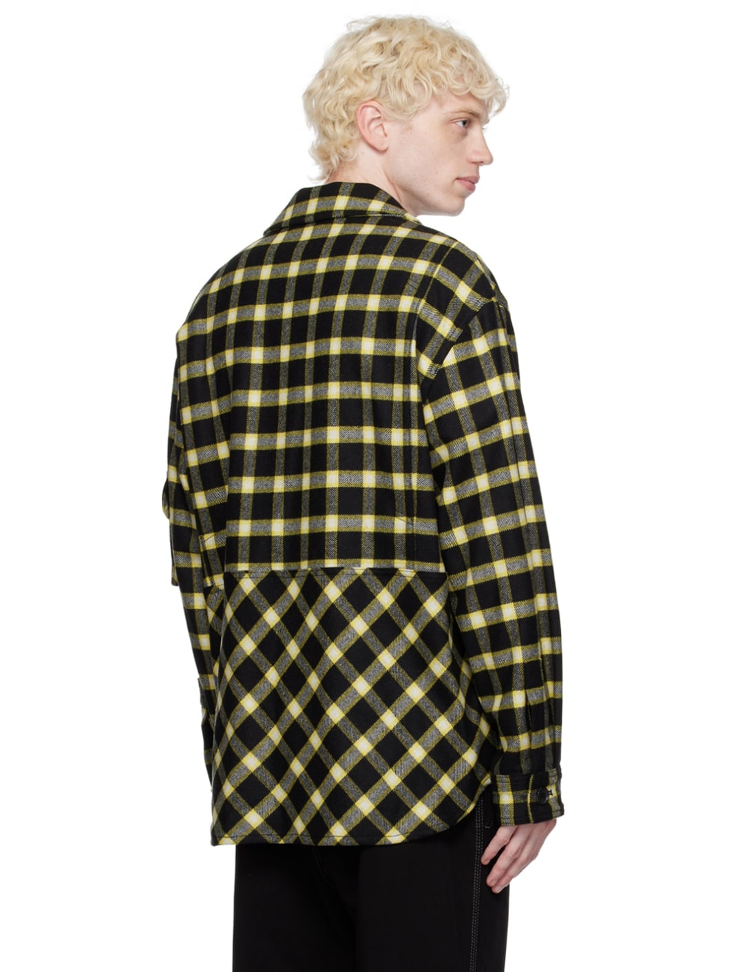 Black & Yellow Check Shirt - 3