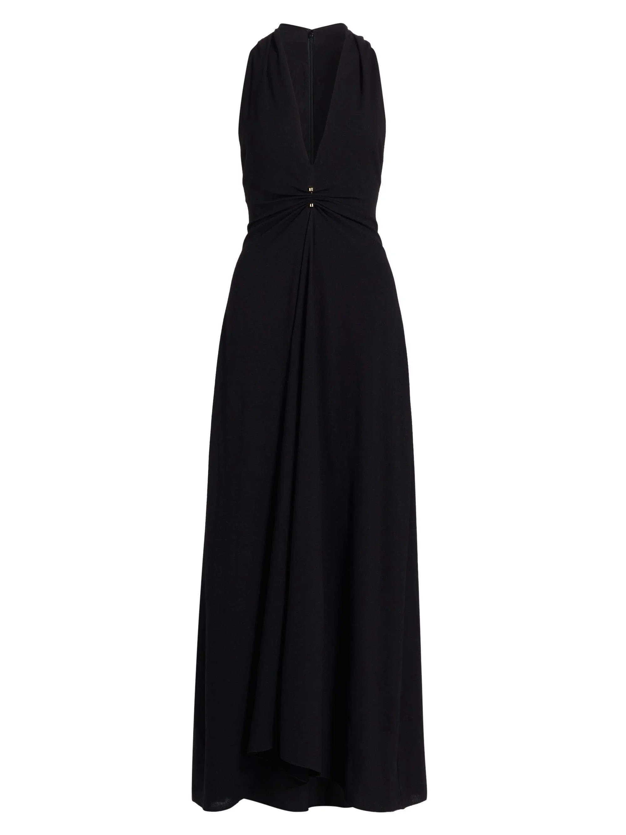 Women's The Banks Gathered Waist Maxi Dress - Black - 1