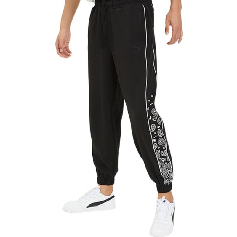 PUMA PUMA Paisley Sweat Pants 'Black' 539524-01 outlook