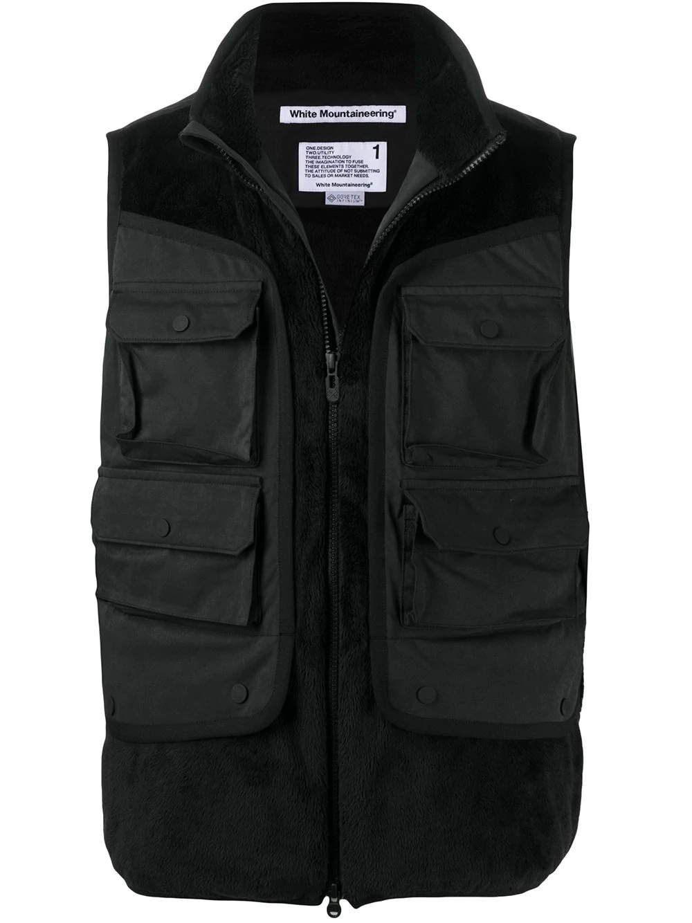 Gore Tex fleece gilet - 1