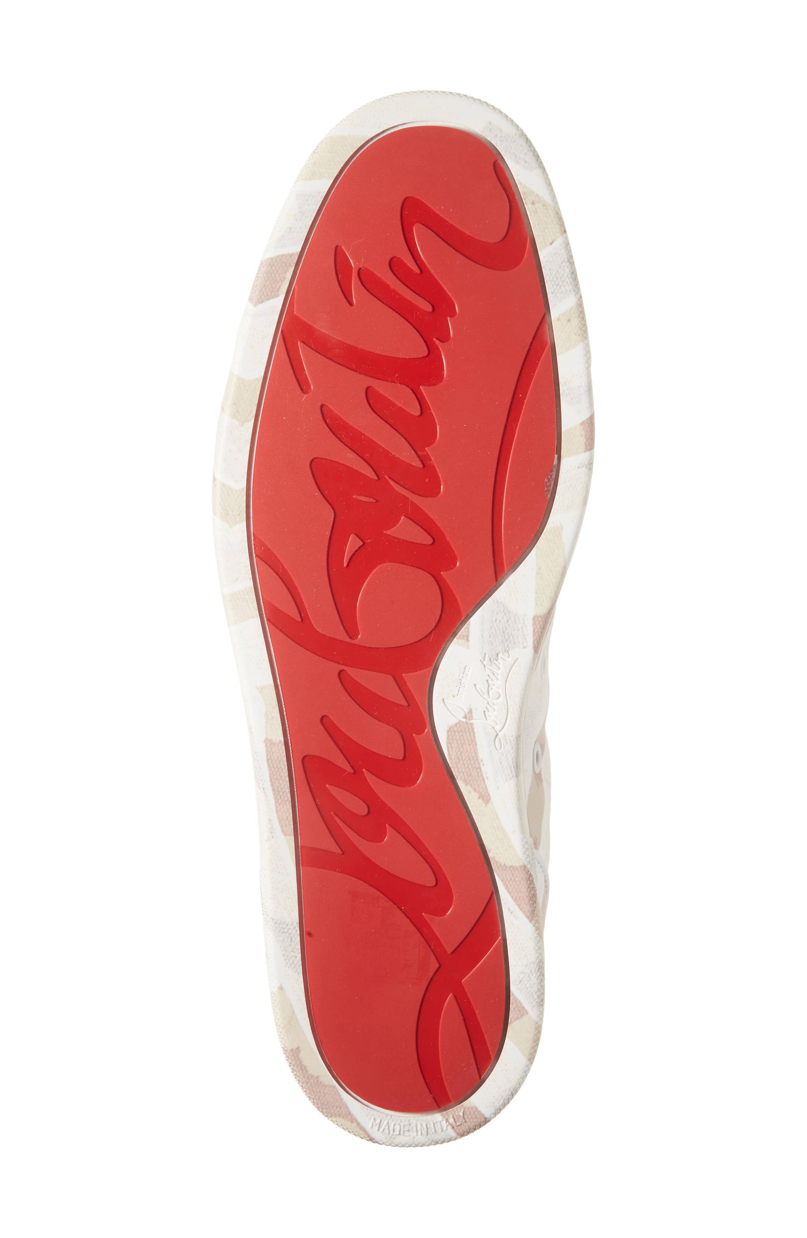 Christian Louboutin Louis Junior Orlato Spikes Sneaker in Multi Leche at Nordstrom - 6