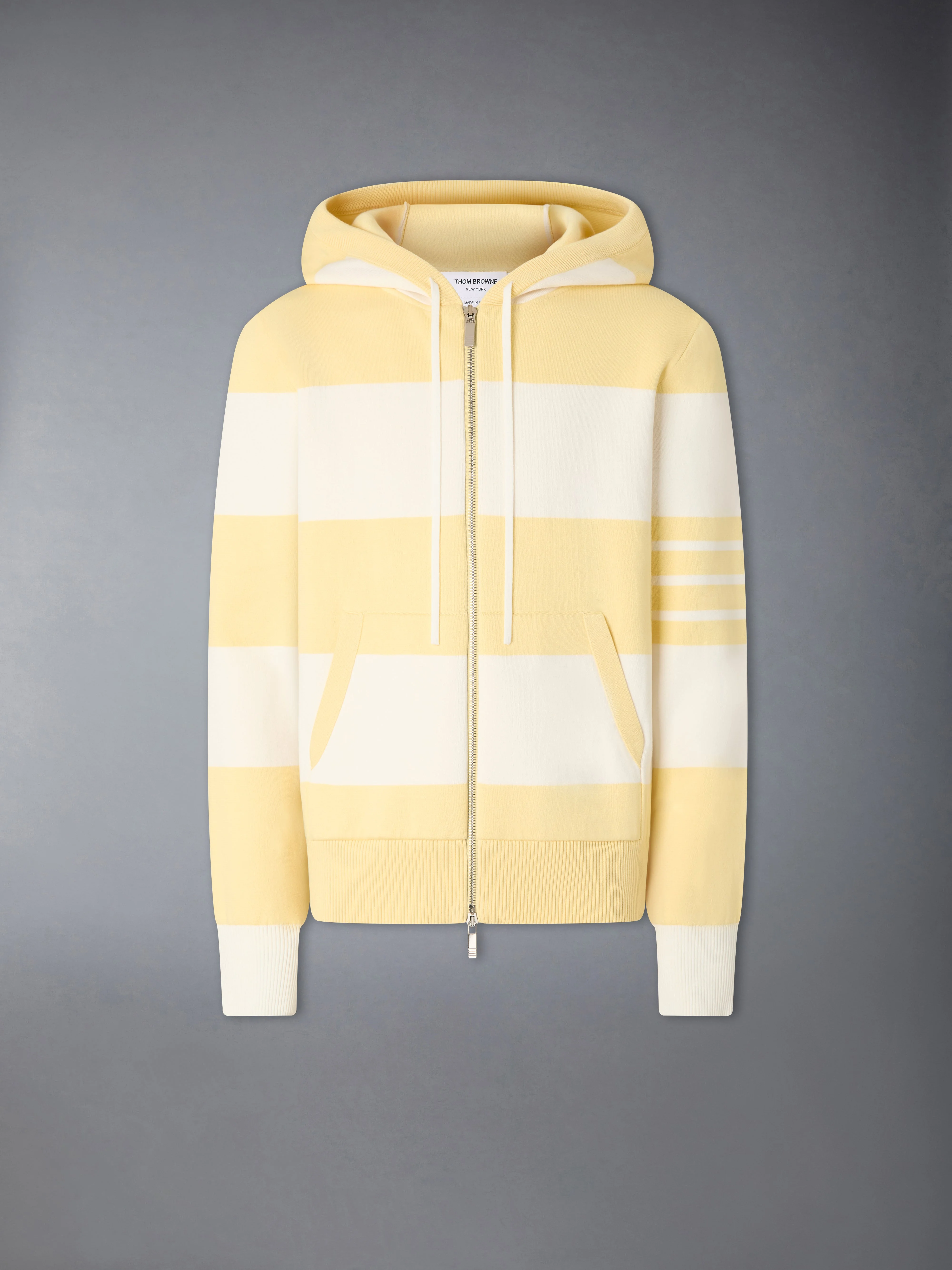 HECTOR 4-BAR RUGBY ZIP UP HOODIE - 1