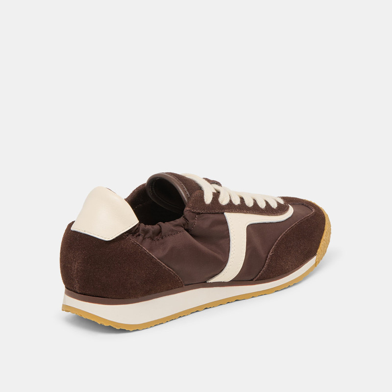 SARIYA SNEAKERS DK BROWN NYLON 7