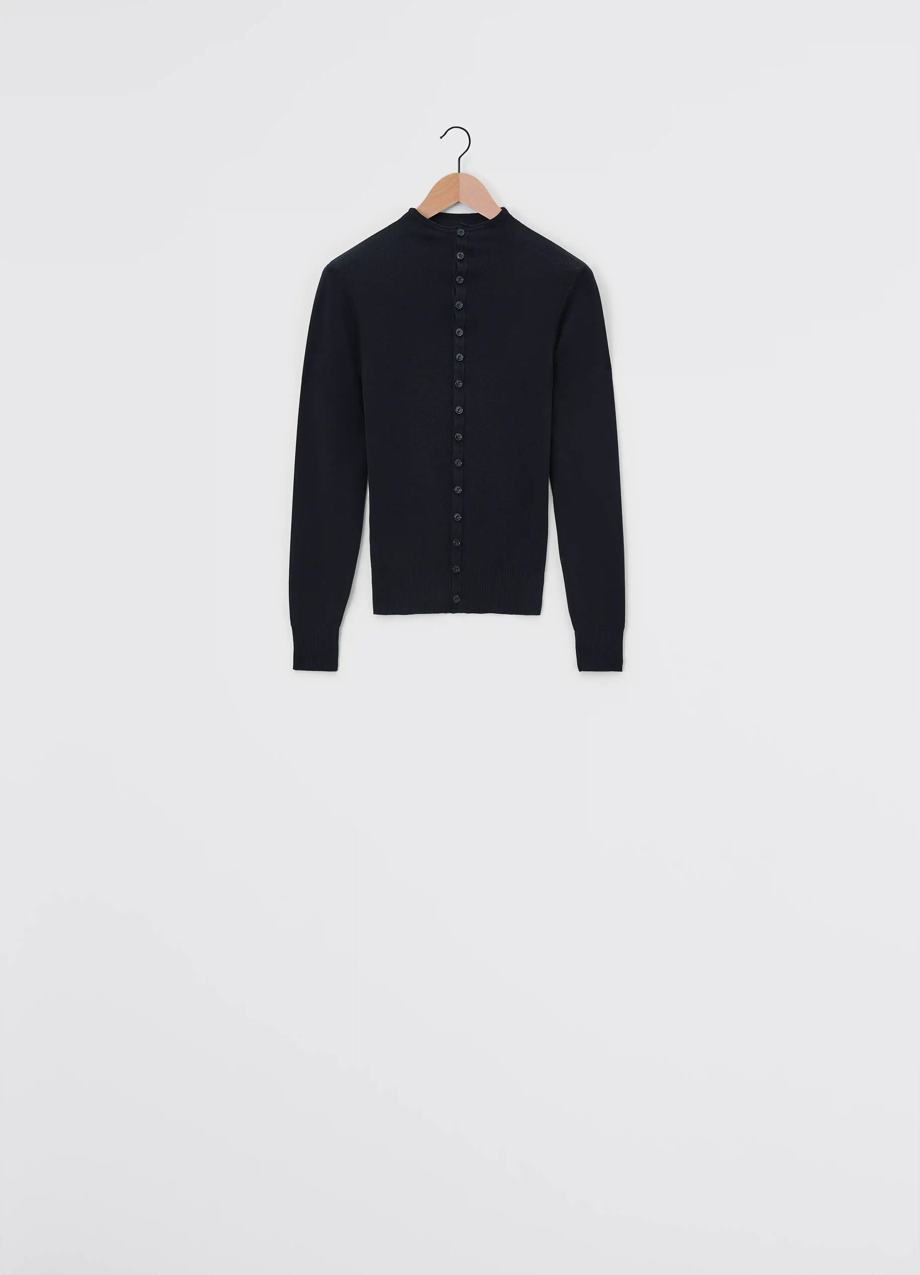 FITTED SEAMLESS CARDIGAN - 1