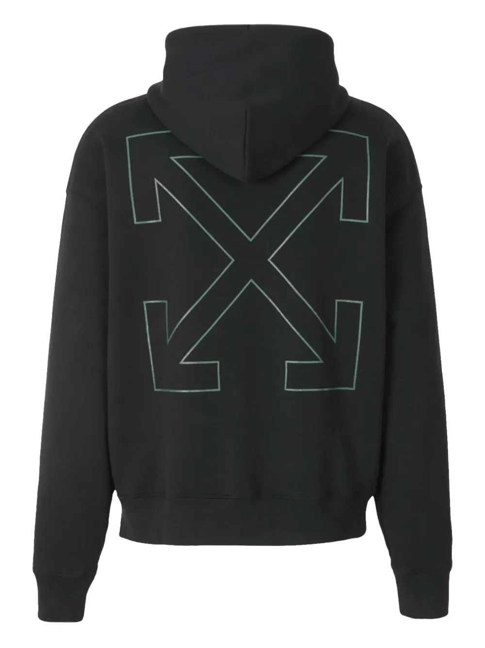 OFF WHITE - Men Banknote Arrow Skate Hoodie - 2