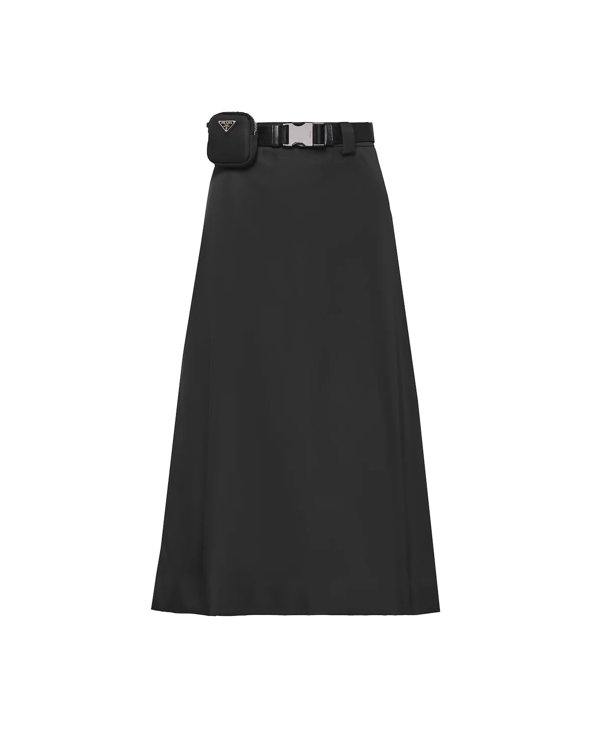 Re-Nylon gabardine skirt - 1