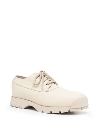 Jil Sander leather lace-up shoes outlook