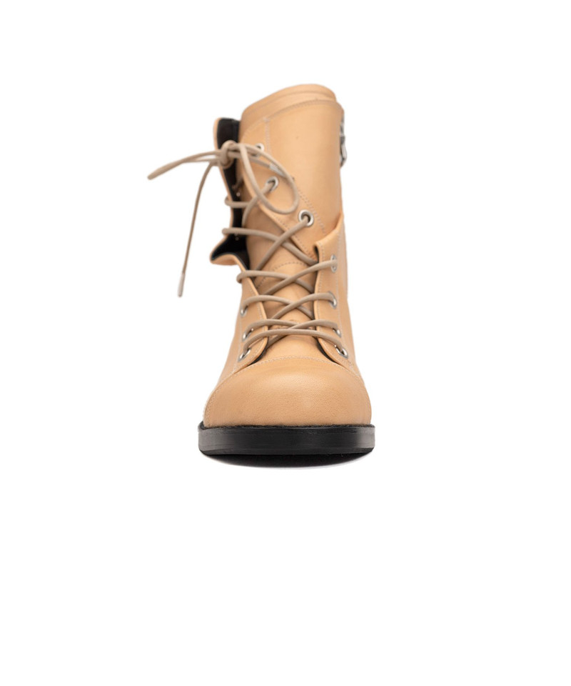 Twisted Leather Boots 13