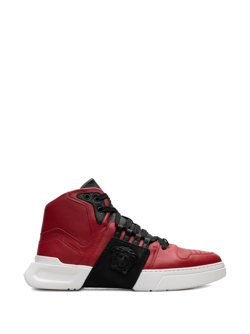 Medusa Strap high-top "Red/Black/White" sneakers 5