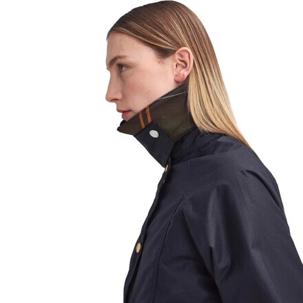 Cropped Beadnell Wax Jacket - Women's - 5