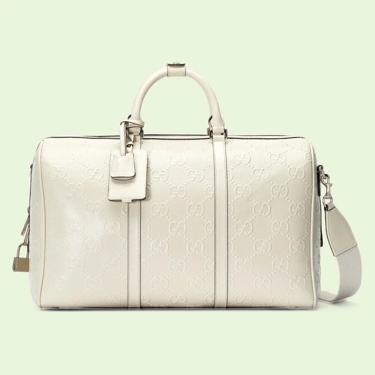 GG embossed duffle bag - 1