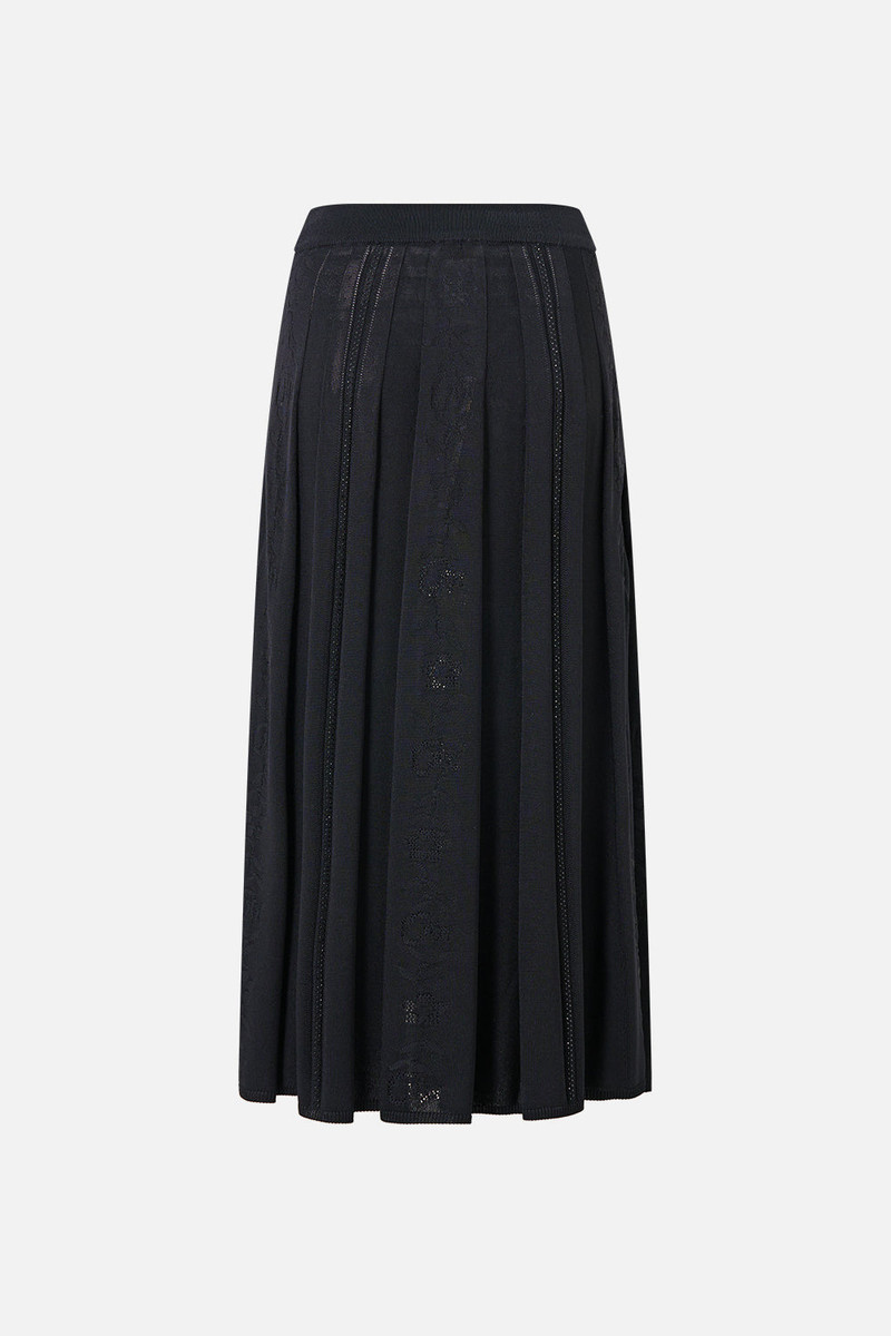 CAMILLA PLEATED KNIT SKIRT outlook