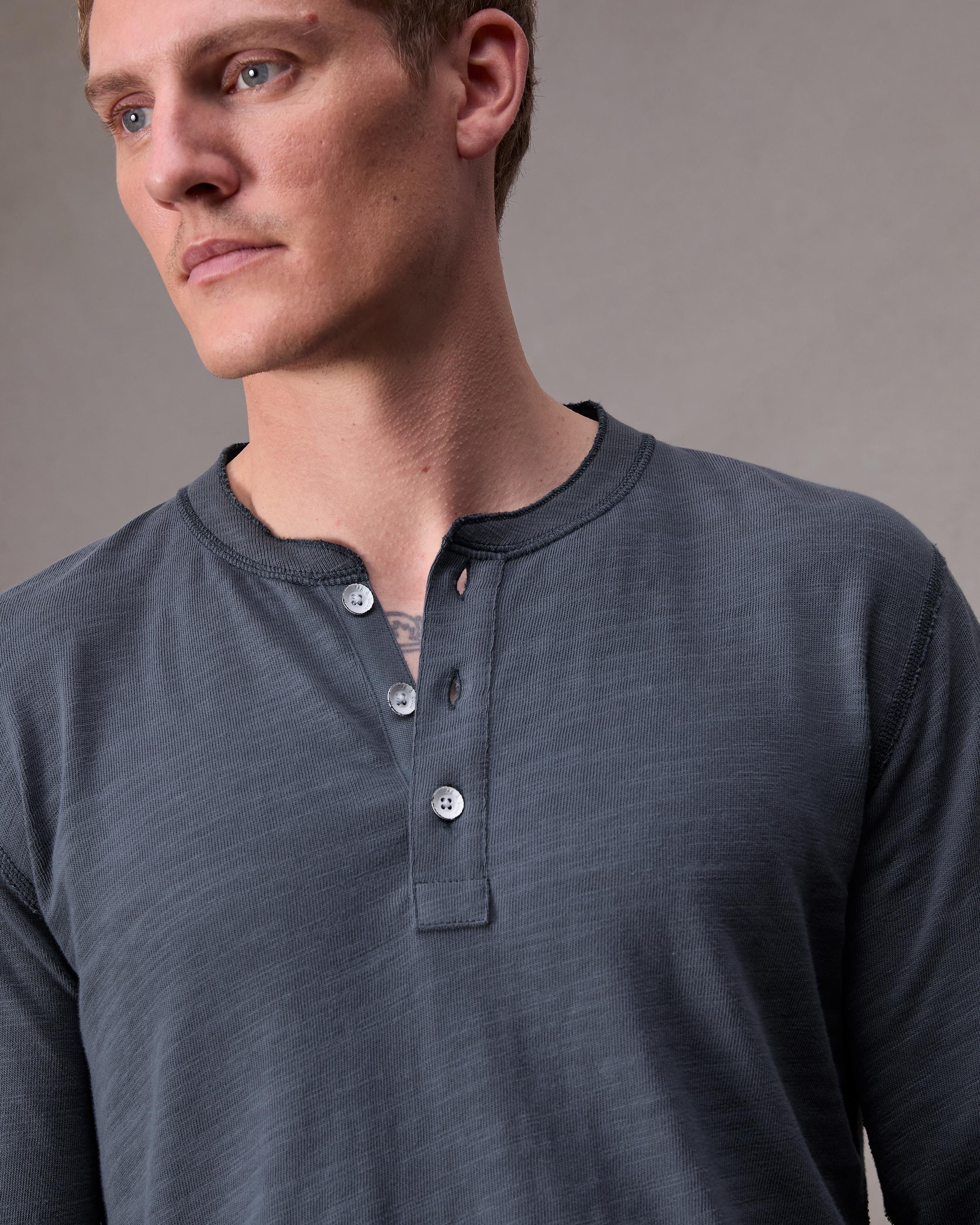 Classic Flame Henley - 6