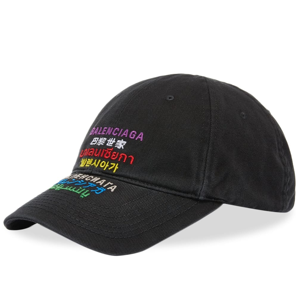 Balenciaga Languages Logo Cap - 1