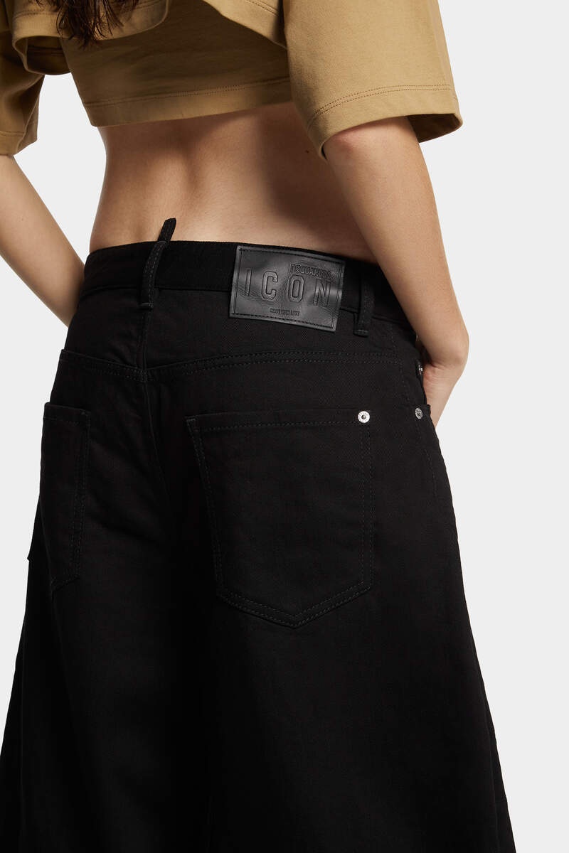 ICON BLACK BULL WASH SLOUCHY JEAN - 5