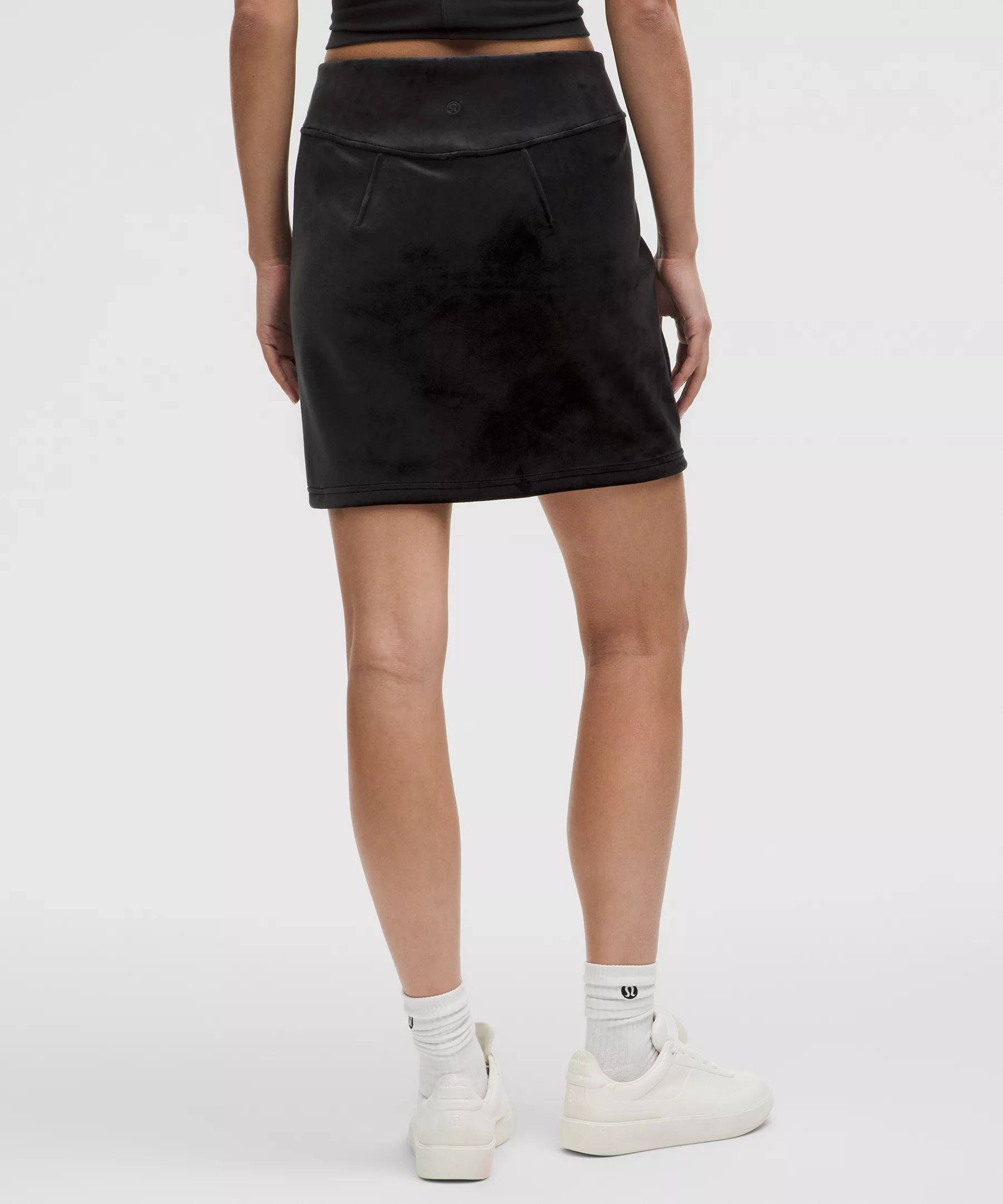 Scuba High-Rise Mini Skirt *Velvet - 3