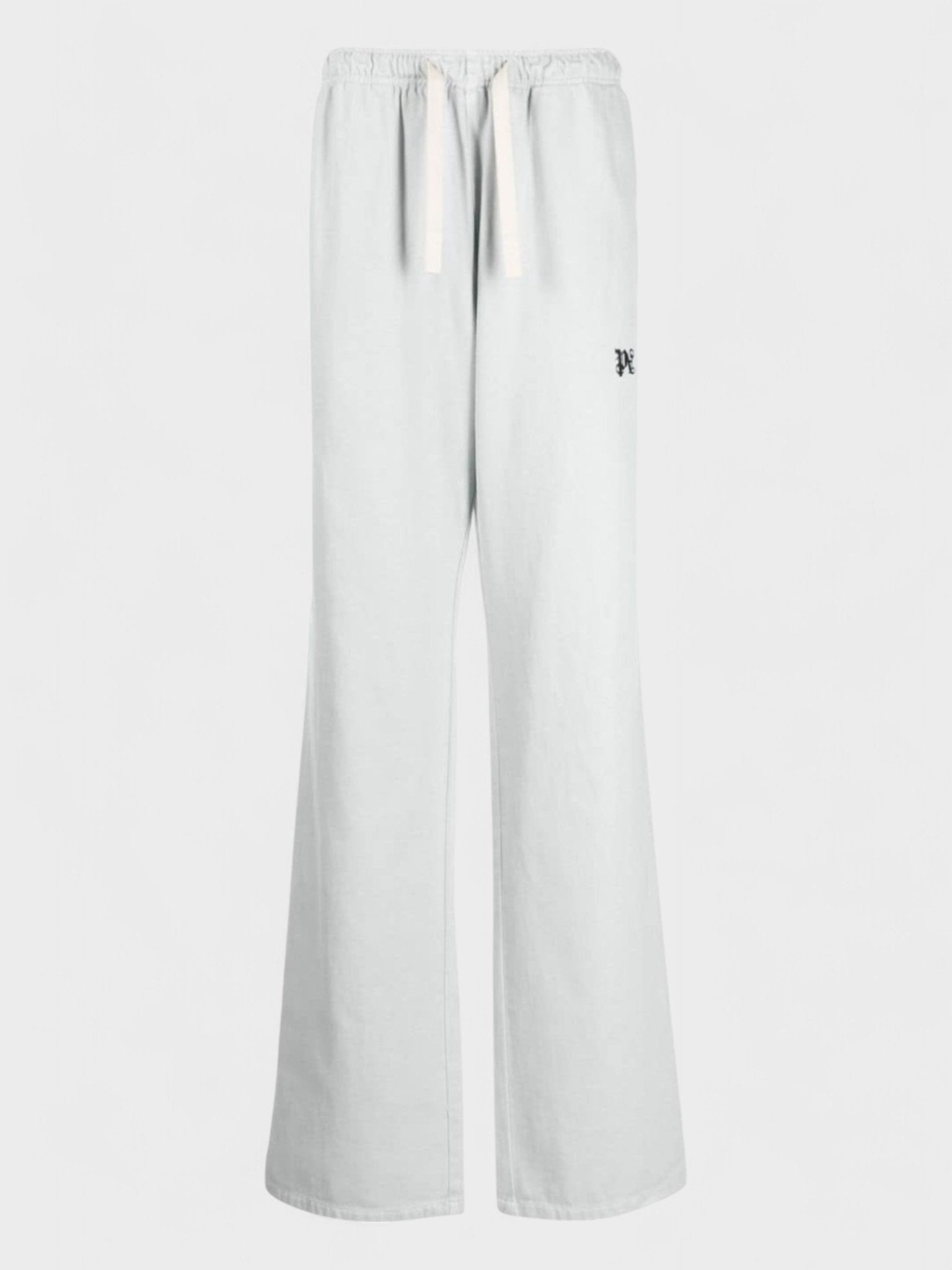 Palm Angels Monogram Travel Pants White - 1