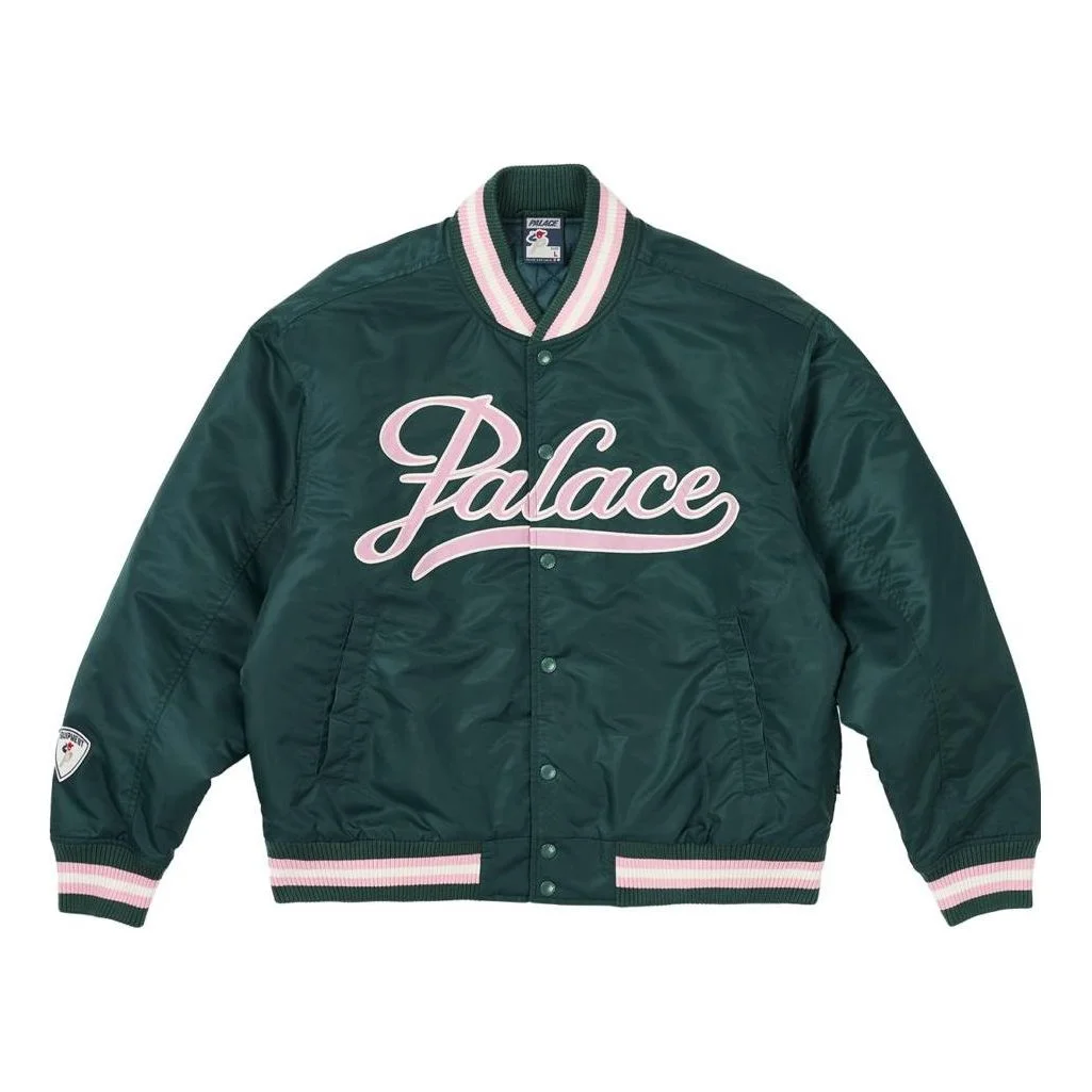 Palace FW23 Satin The Arena Jacket 'Green' P25JK030 - 1