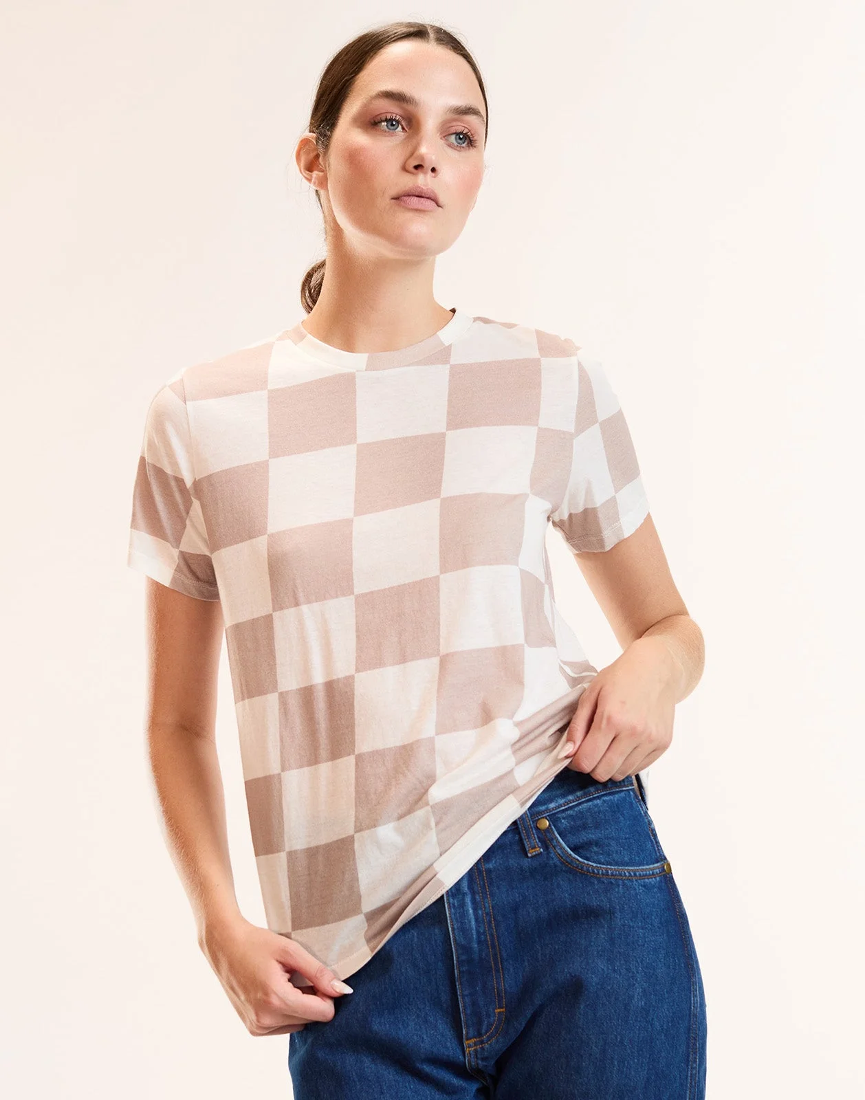 Checkerboard Tee - 1