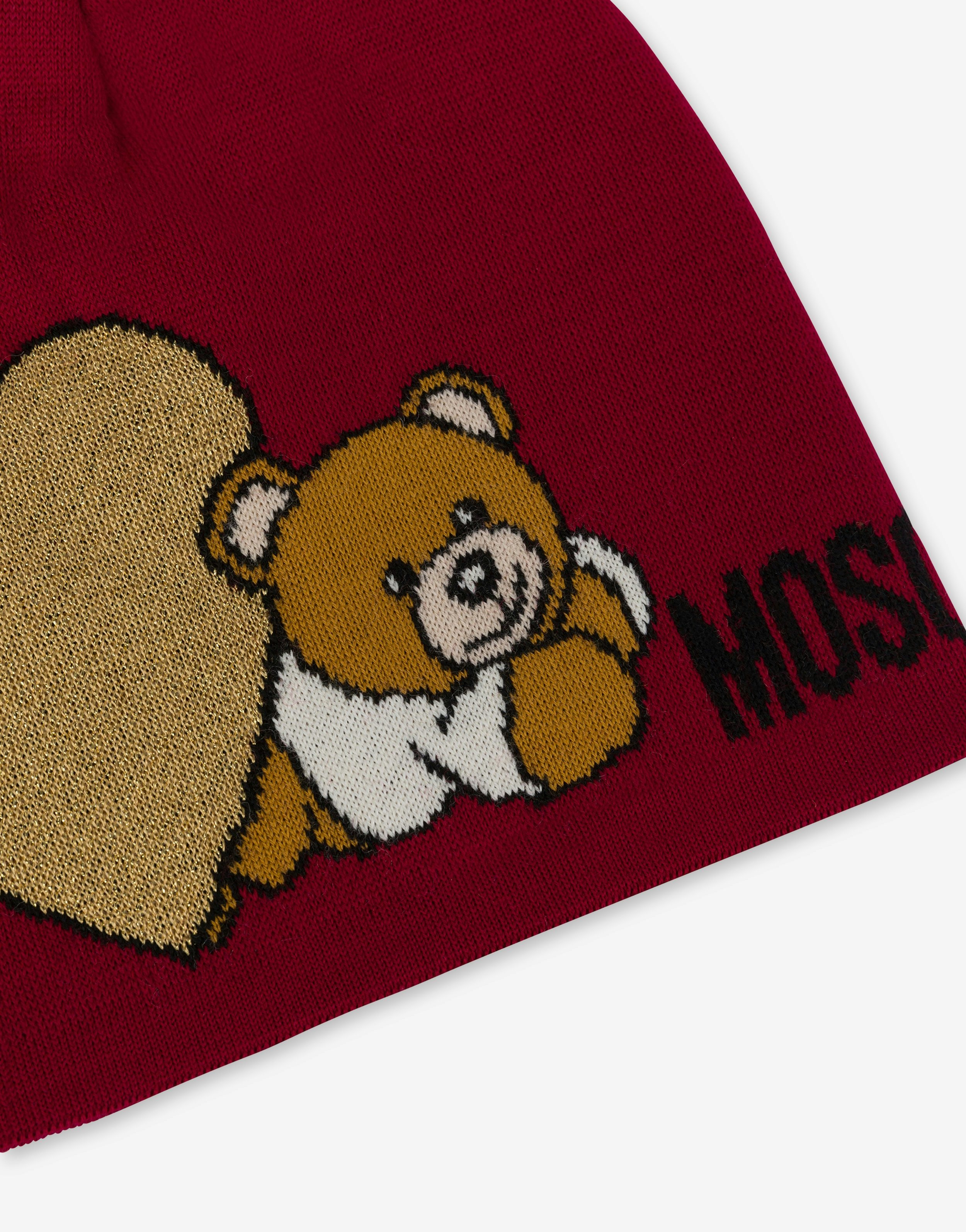 LOVELY TEDDY BEAR KNIT HAT - 3